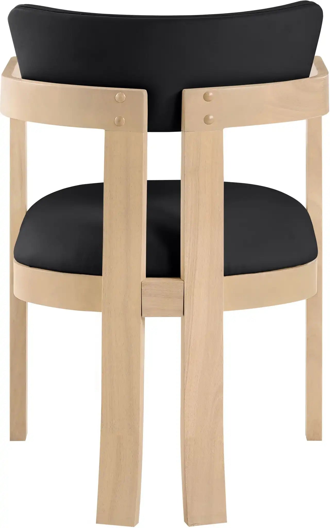 Lavrin - Vegan Leather Dining Arm Chair (Set of 2) - Natural Base