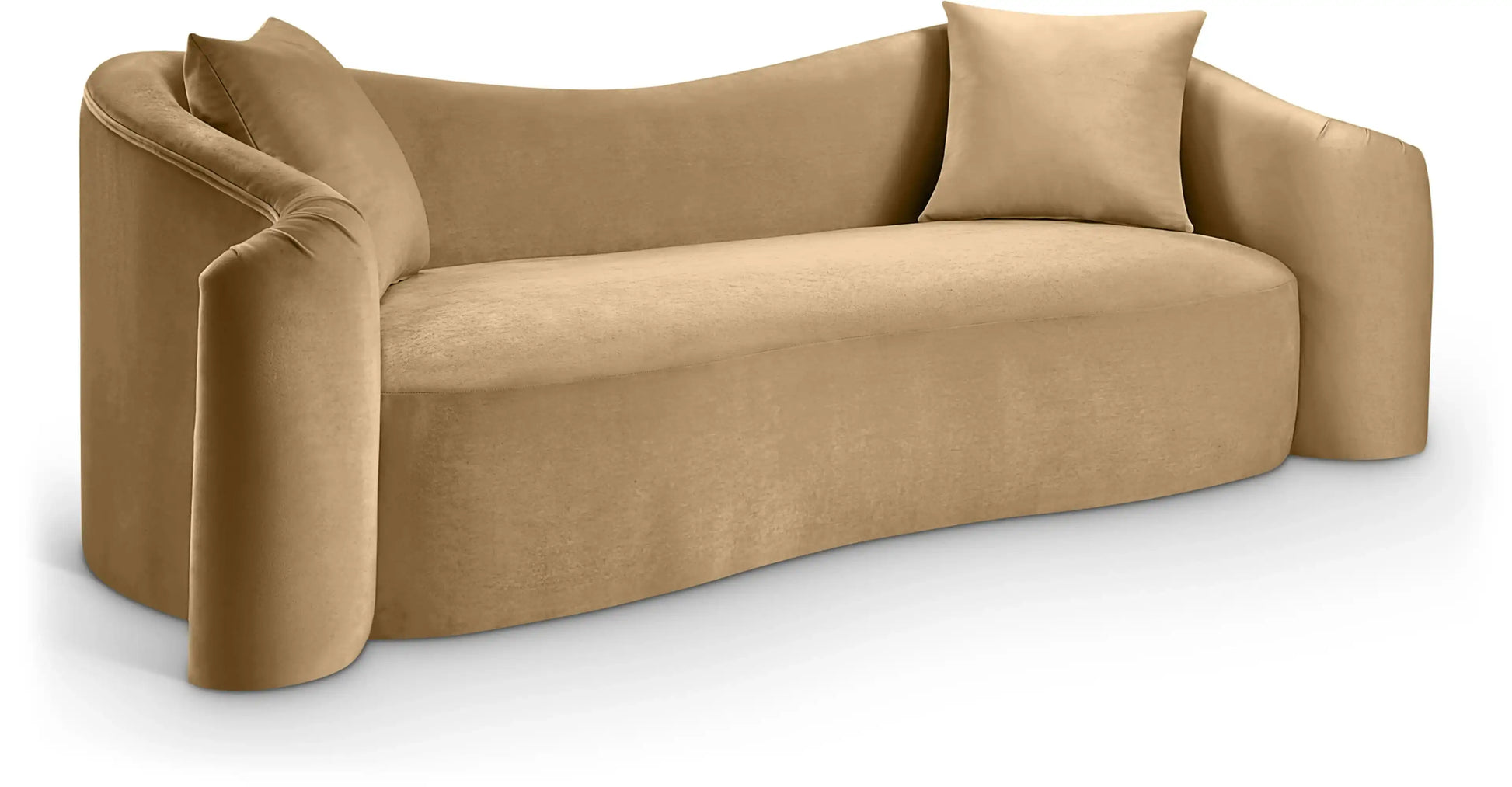 Destin - Velvet Sofa - Best Buy Furniture