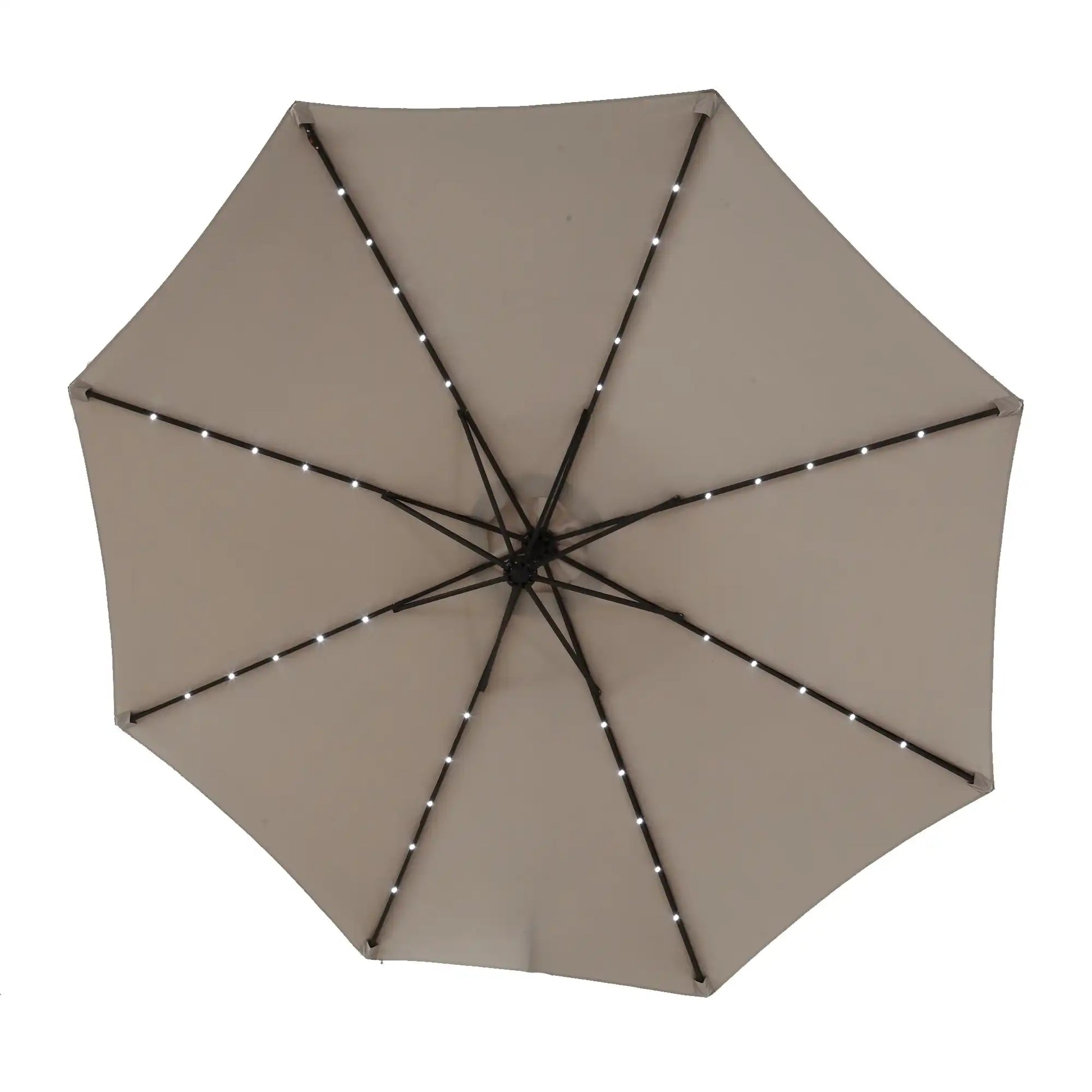 Solar LED Patio Umbrella | Large Outdoor Umbrella - Best Buy Furniture