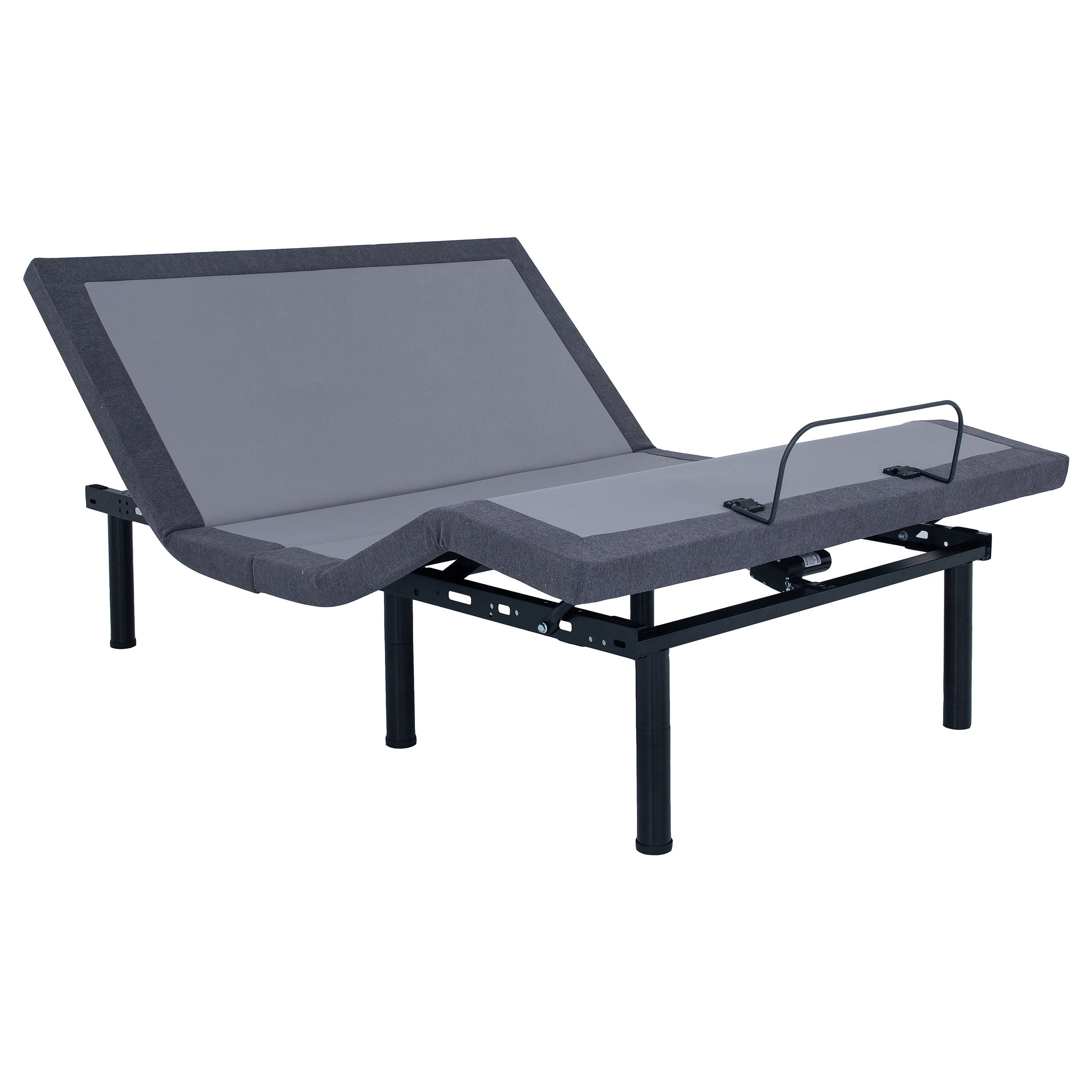 Negan Queen Adjustable Bed Base Grey and Black-CoasterEveryday