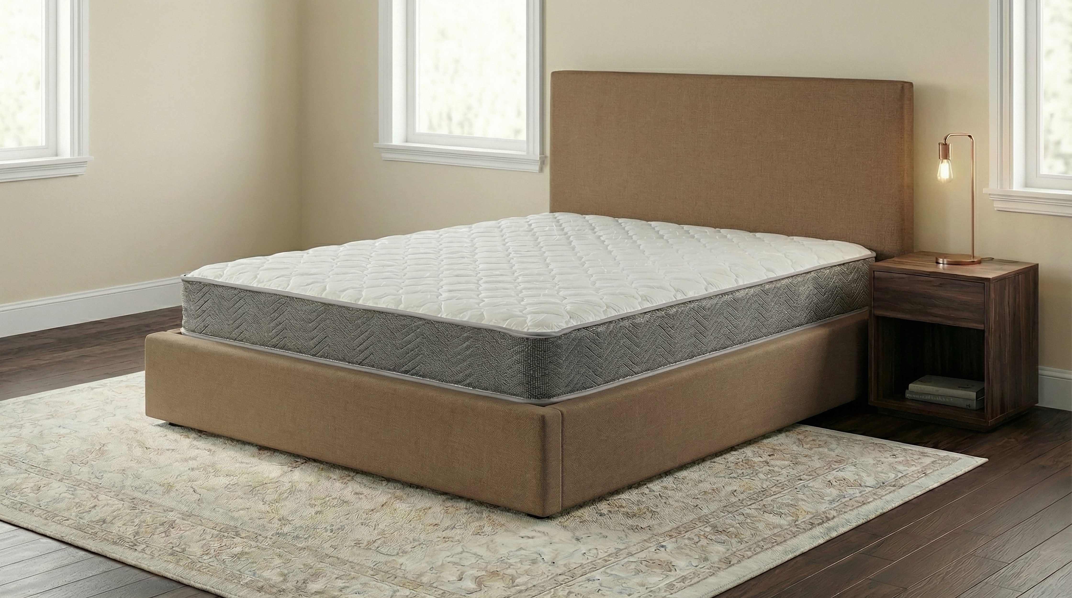Quimby 7-inch Full Innerspring Quilted Foam Mattress-