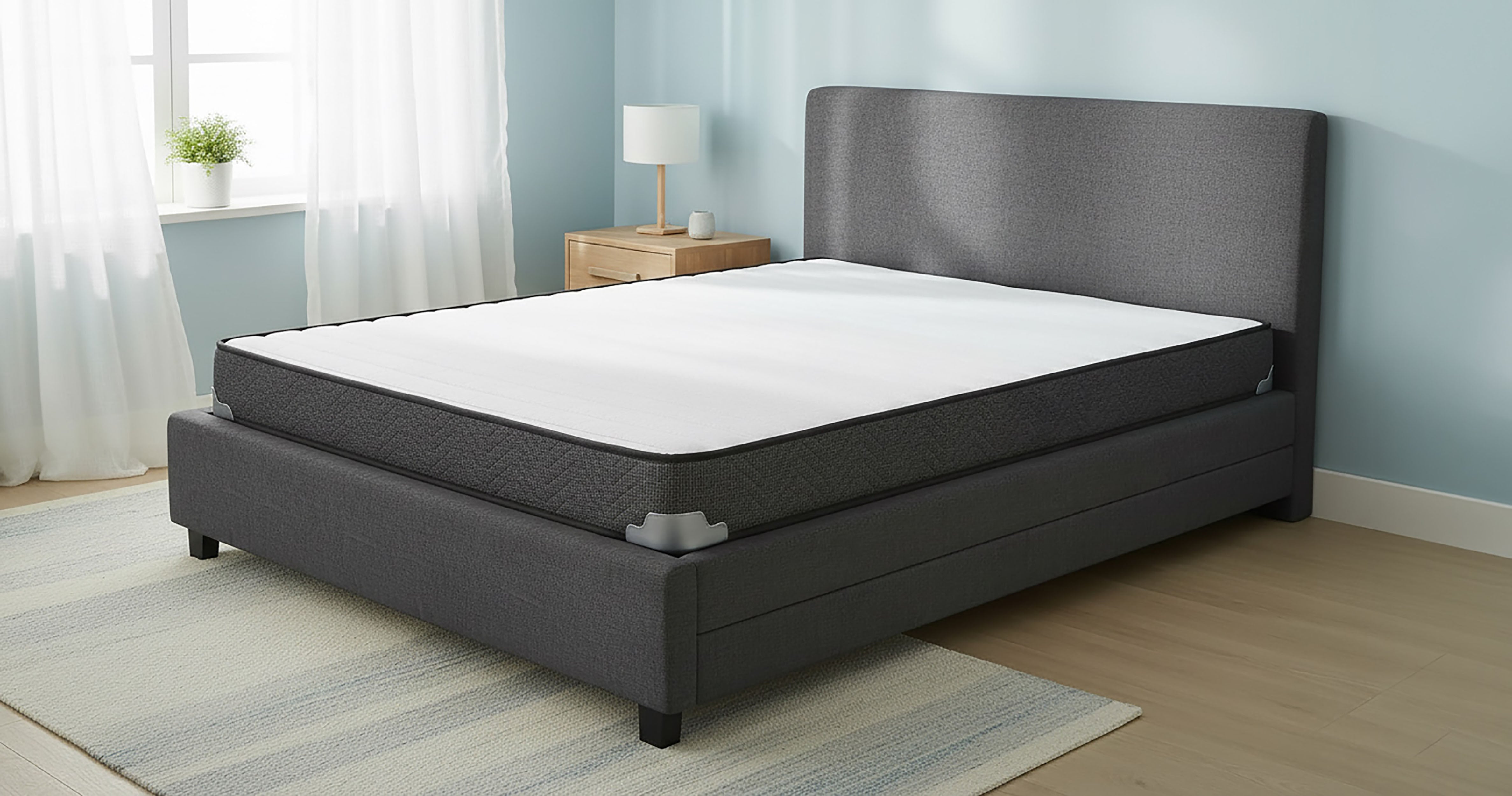 Drover 7-inch Full Foam Mattress with Built-in Bunkie Board-