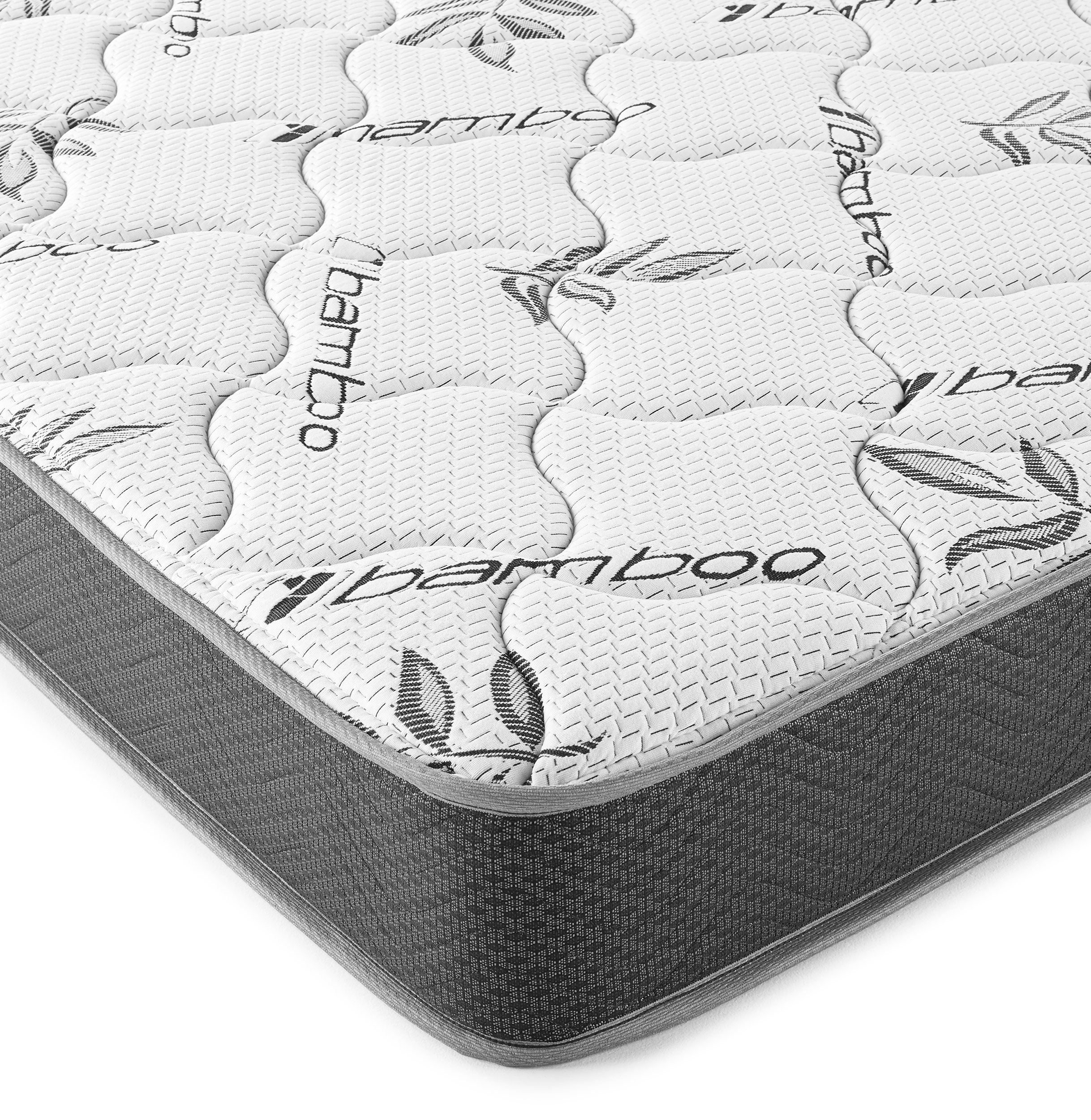 Kenyon 7-inch Queen Bamboo Cover Firm Foam Mattress-