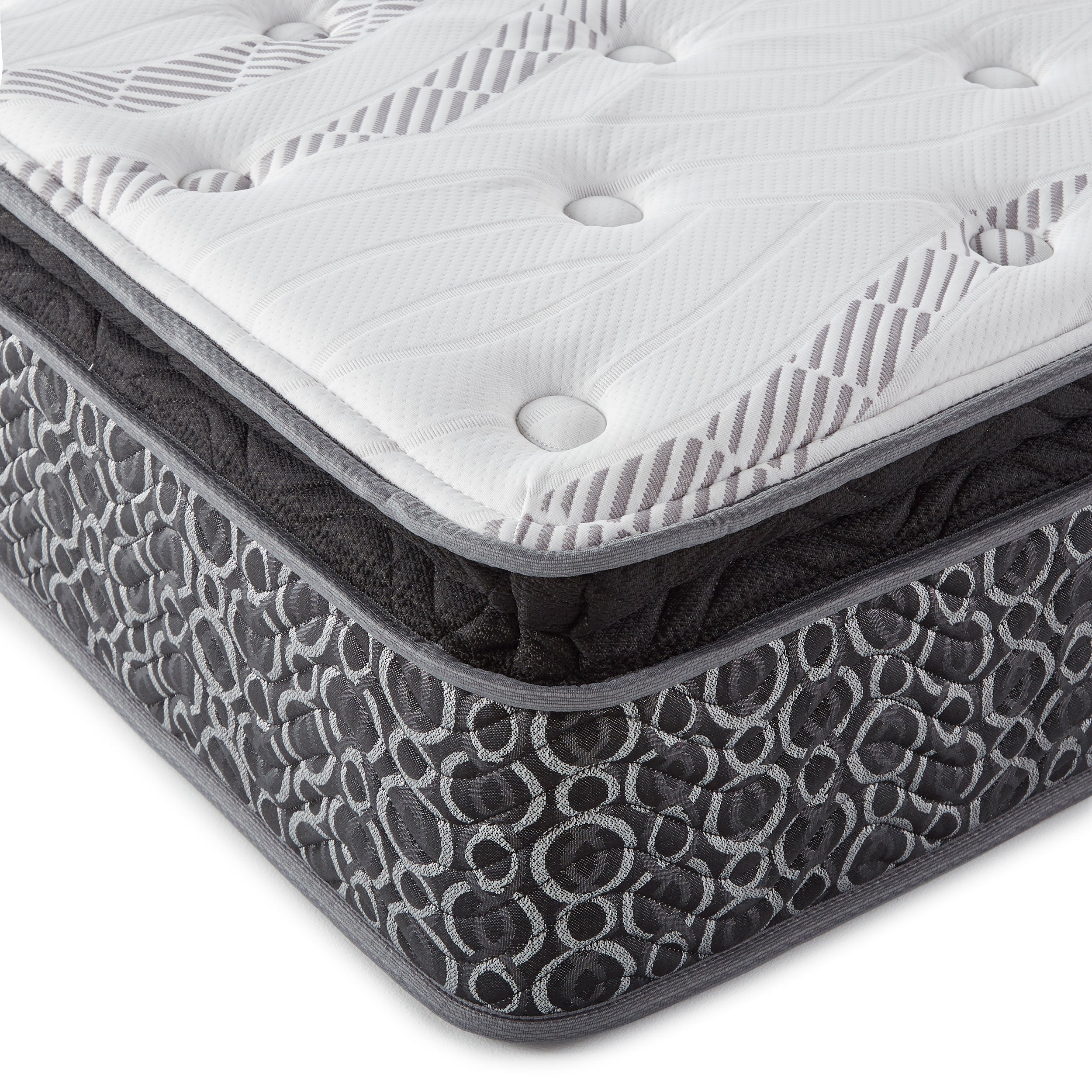 Hayes 11-inch Twin XL Pillow Top Memory Foam Hybrid Mattress-