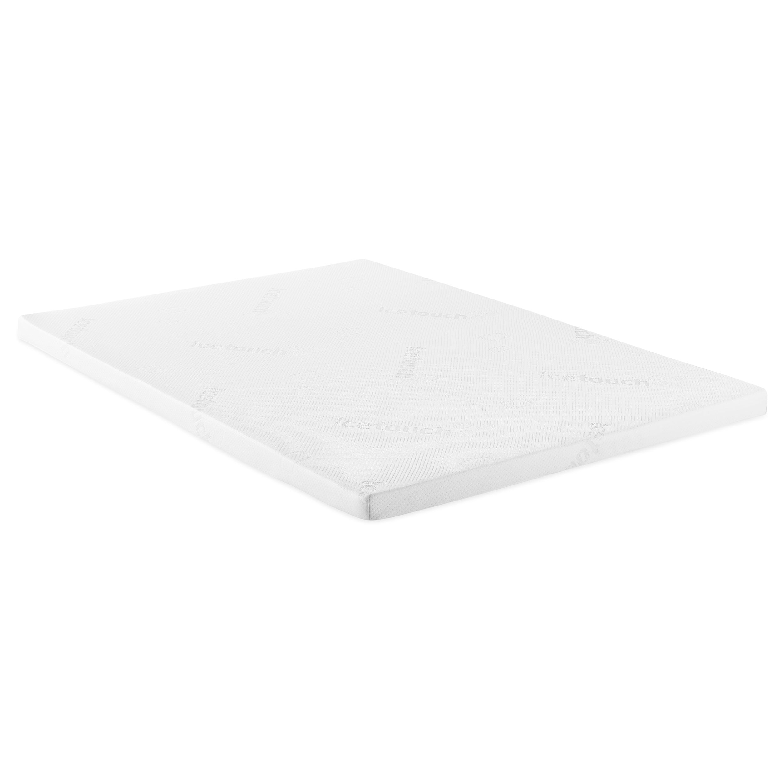 Cascade 3-inch Full Cool Memory Foam Mattress Topper-