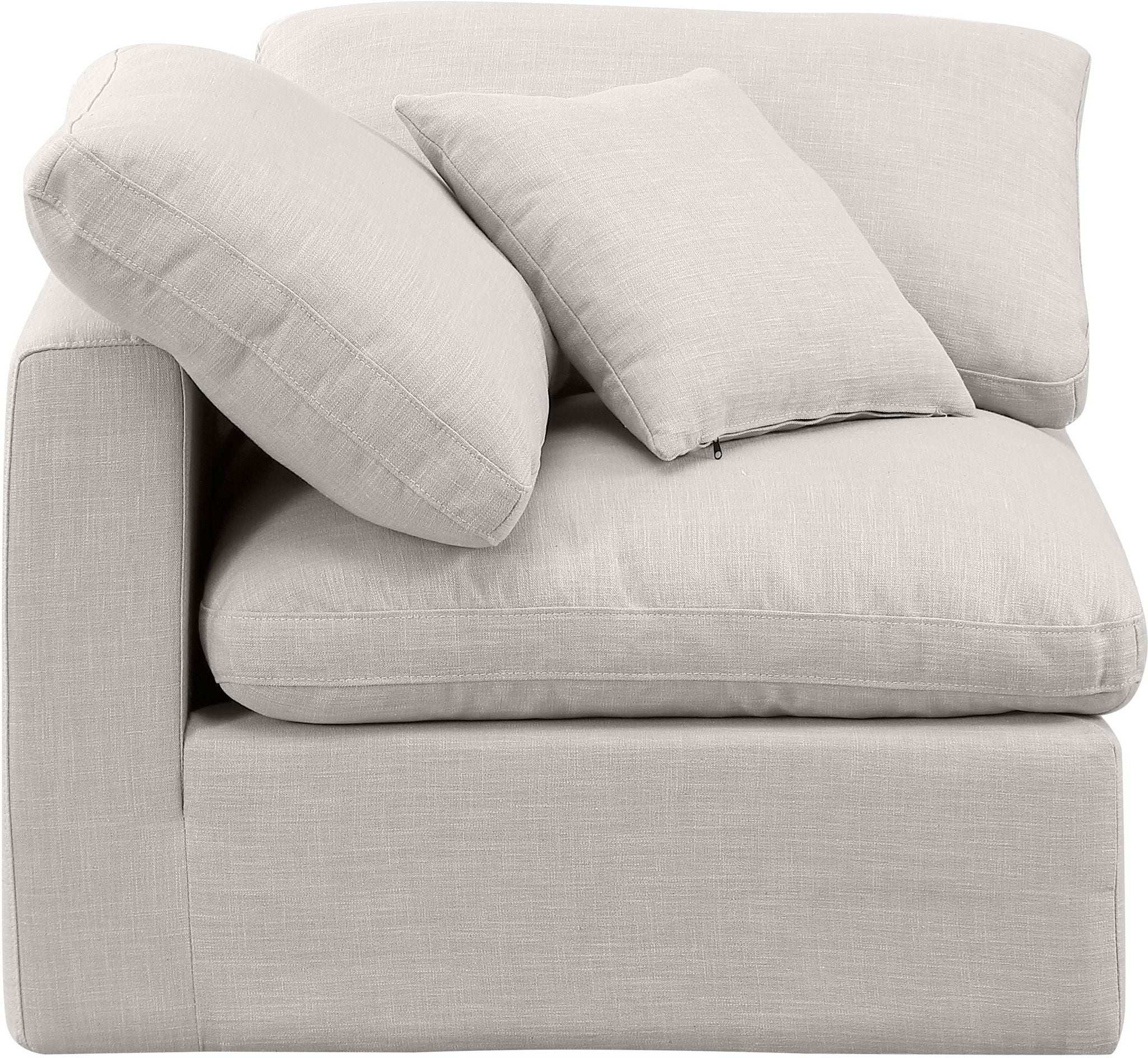 Indulge - Linen Corner Chair