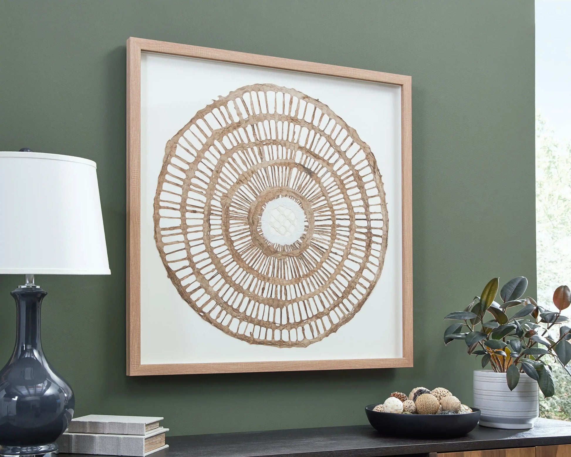 Brockham - Wall Decor - Brown - Best Buy Furniture