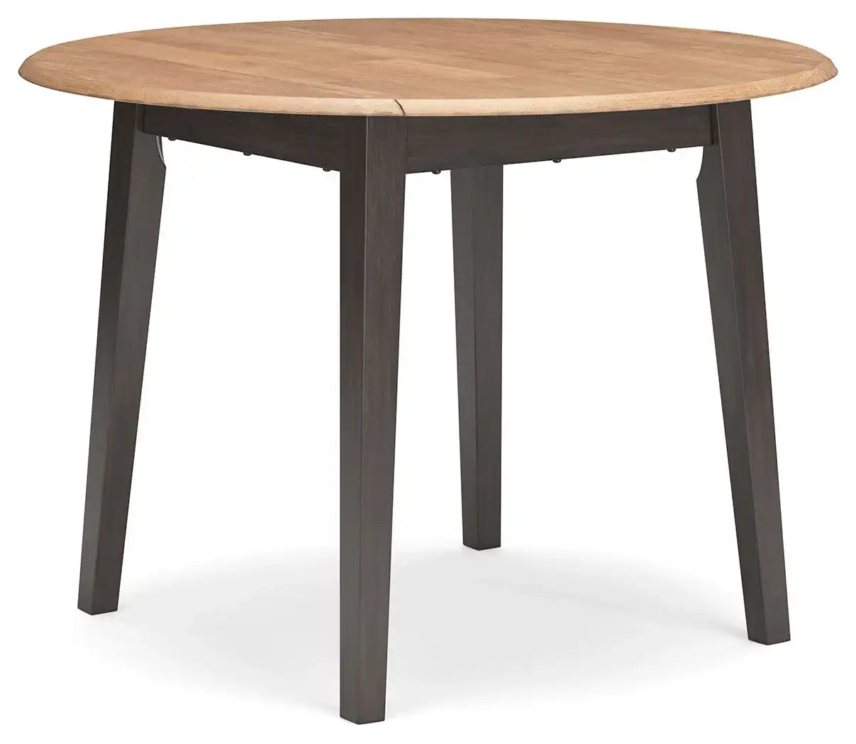 Gesthaven - Round Dining Room Drop Leaf Table - Best Buy Furniture