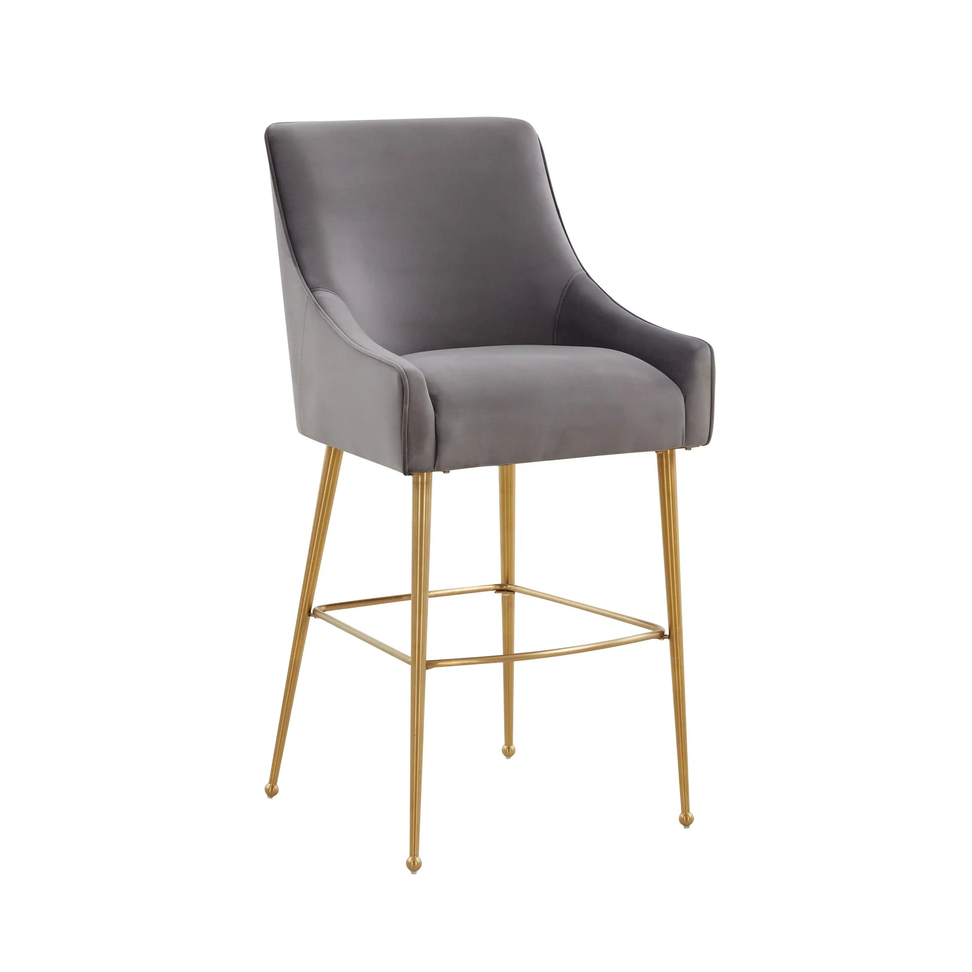 Beatrix - Velvet Stool - Best Buy Furniture