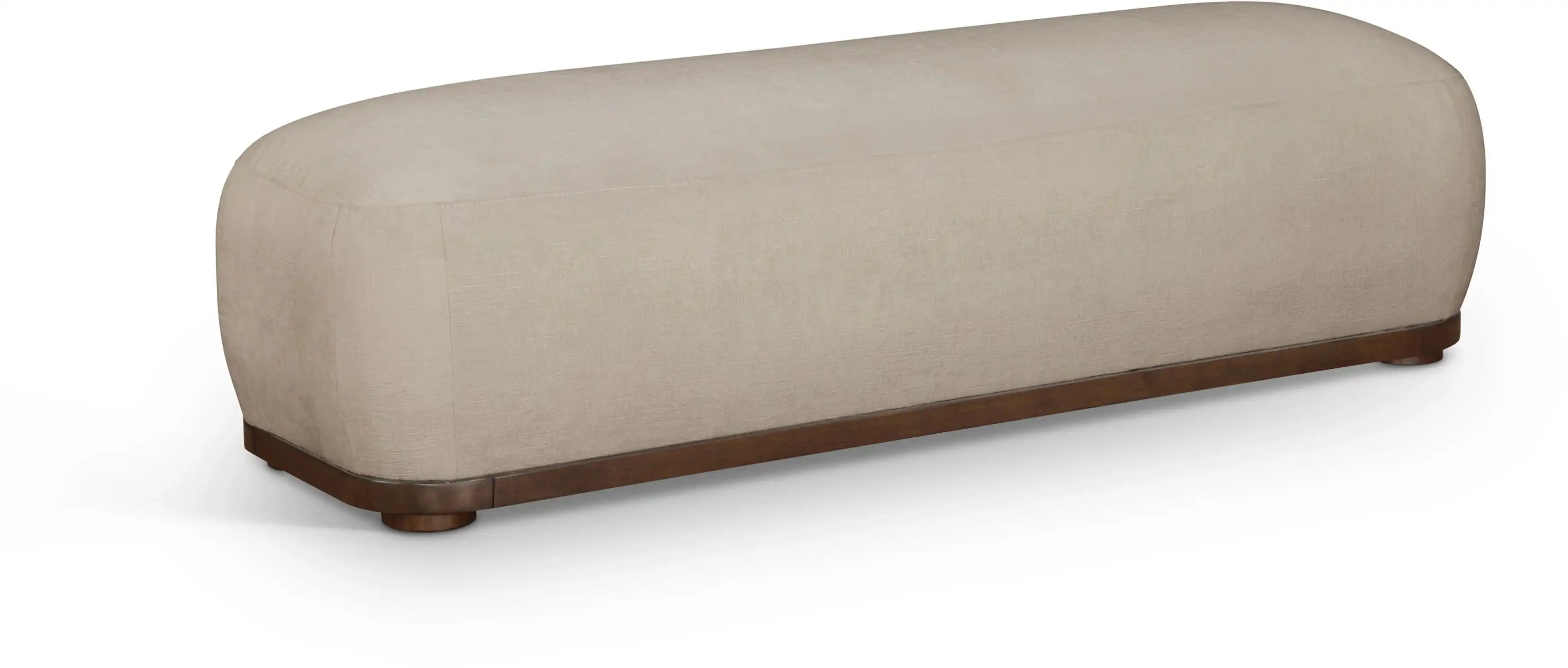 Calum - Bench - Dark Brown Frame - Best Buy Furniture