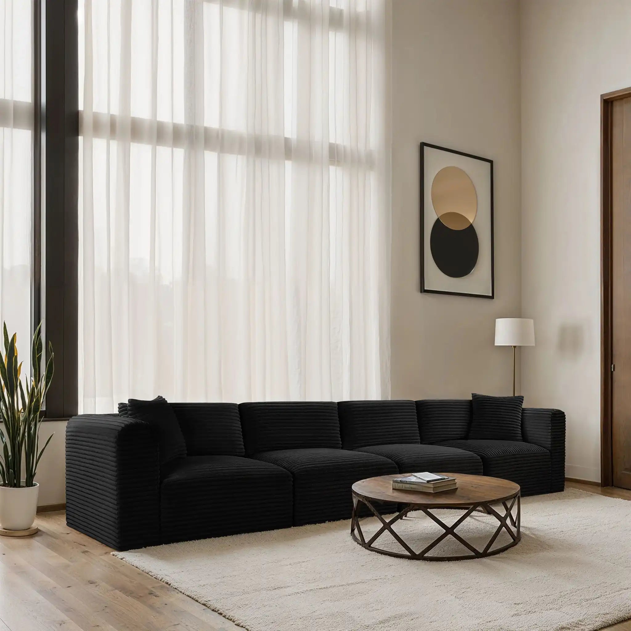 Shaggy - 4 Seat Modular Sofa