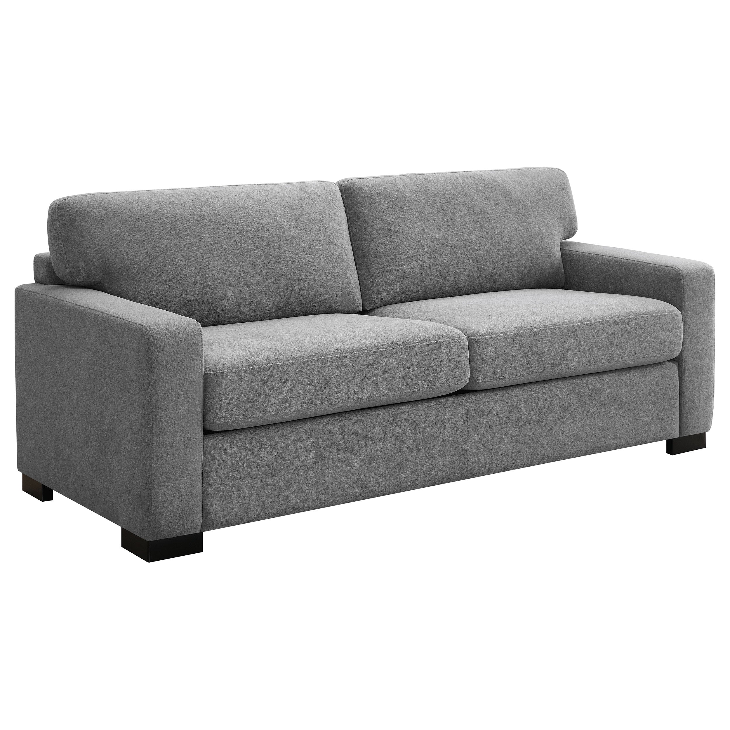 Simpson Upholstered Sofa Sleeper with Queen Mattress Grey-