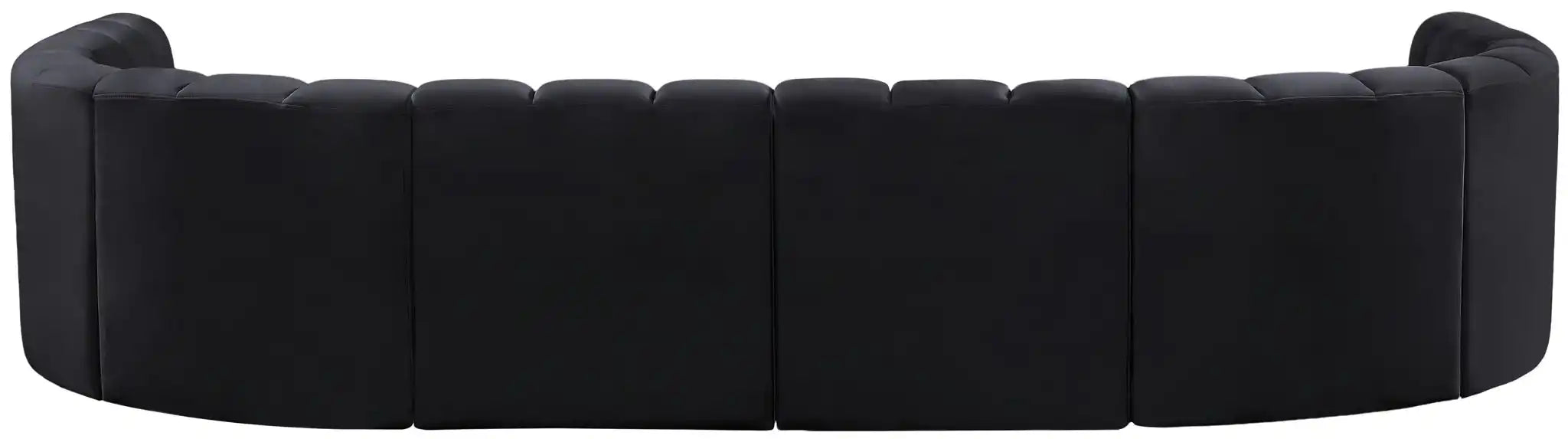 Arc - Velvet Modular U-Shaped Sectional