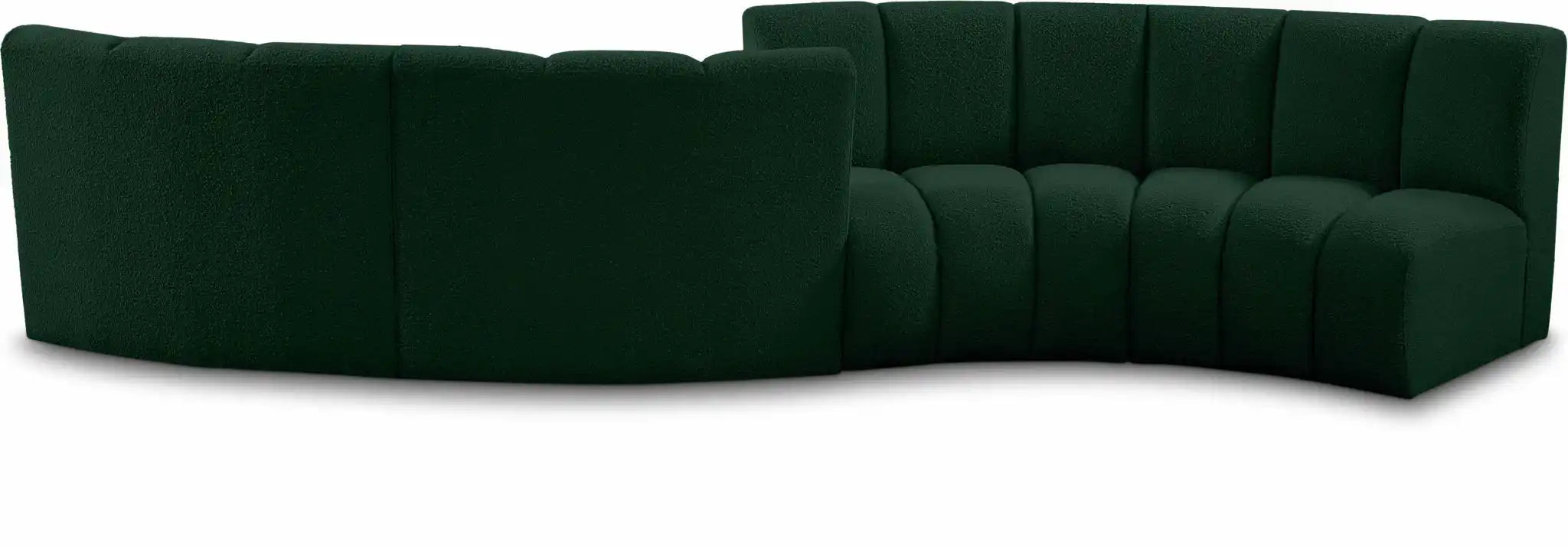 Infinity - 4 Piece Boucle Modular Sectional - Best Buy Furniture