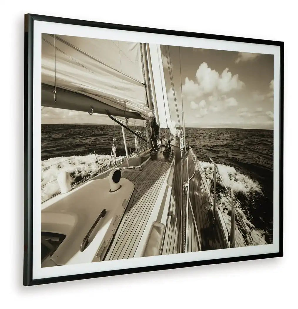 Arlanford - Wall Art - Sepia - Best Buy Furniture