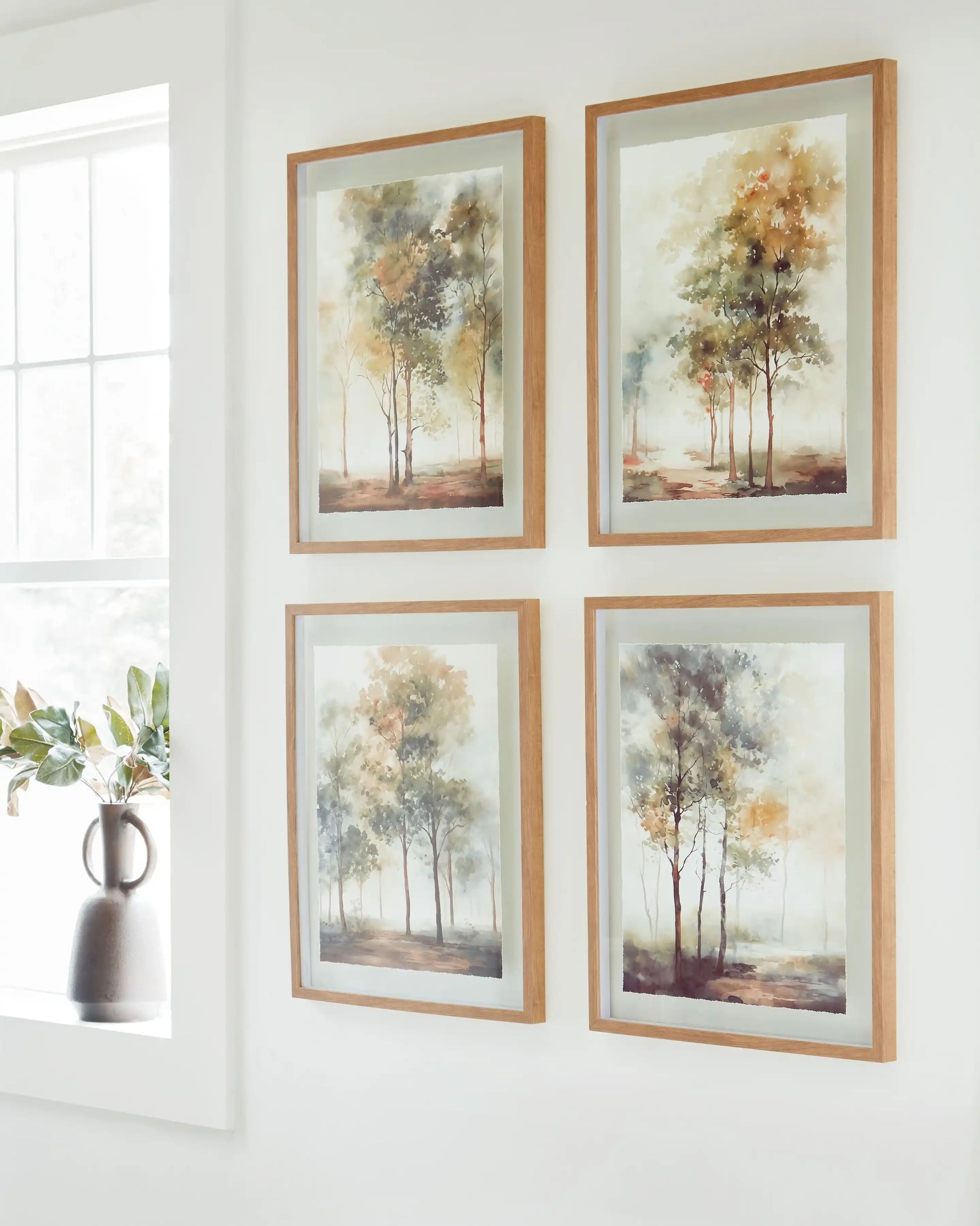 Bryneford - Wall Art Set (Set of 4) - Multi - Best Buy Furniture
