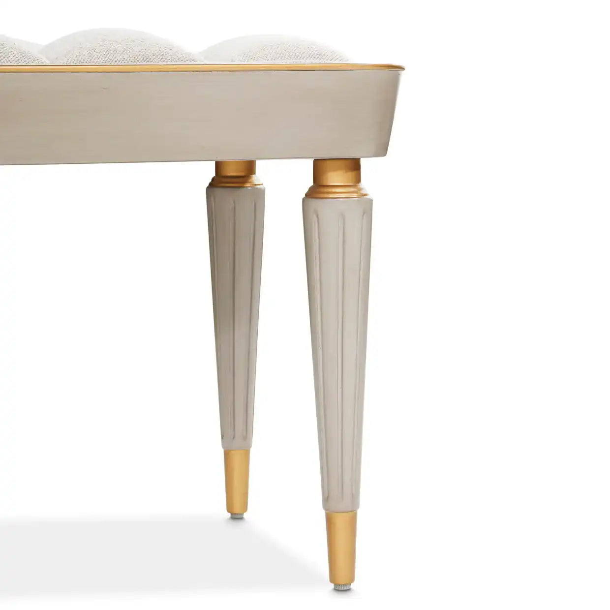 St. Charles - Bench - Dove Gray - Best Buy Furniture