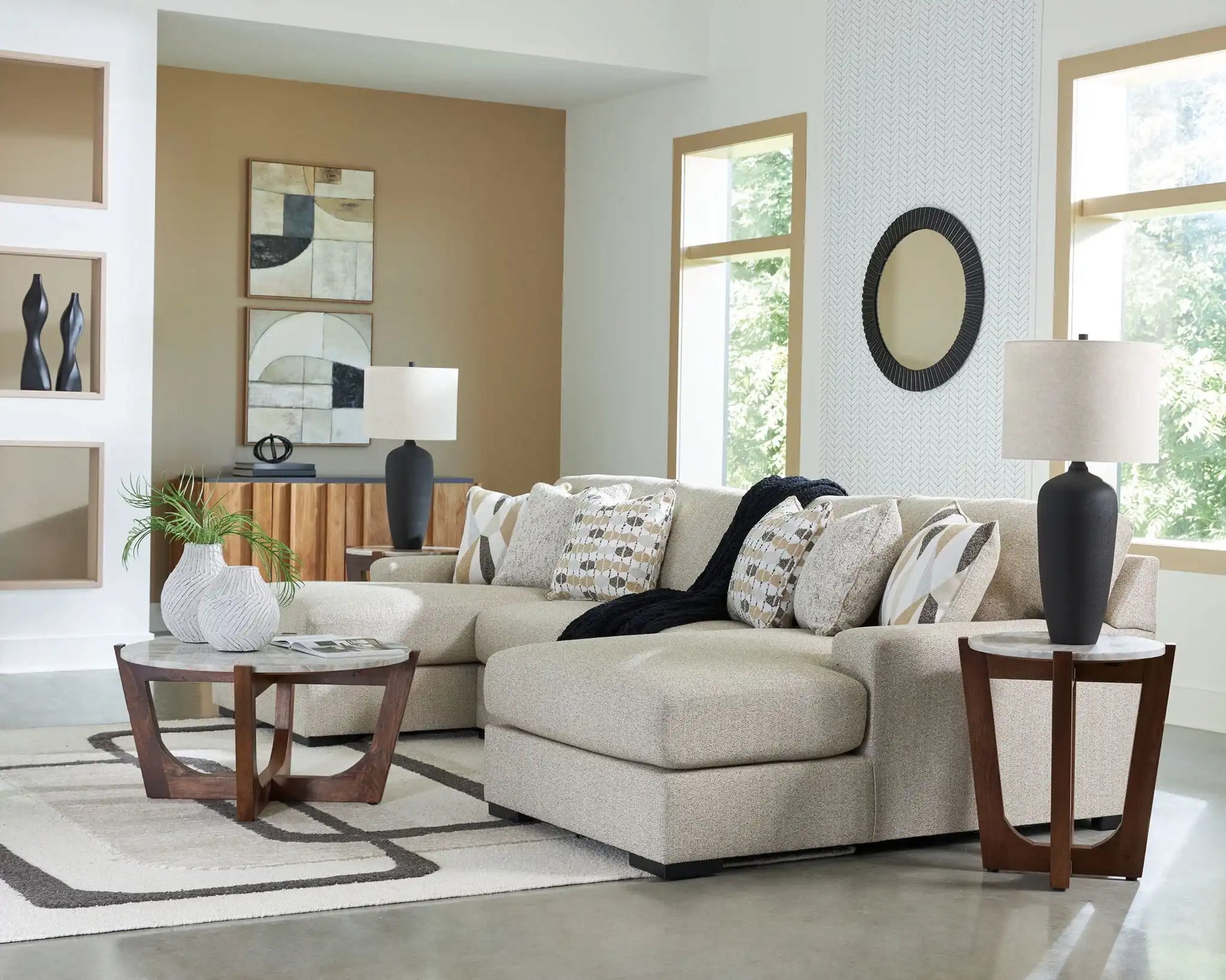 LaureLGrove - Sectional - Best Buy Furniture