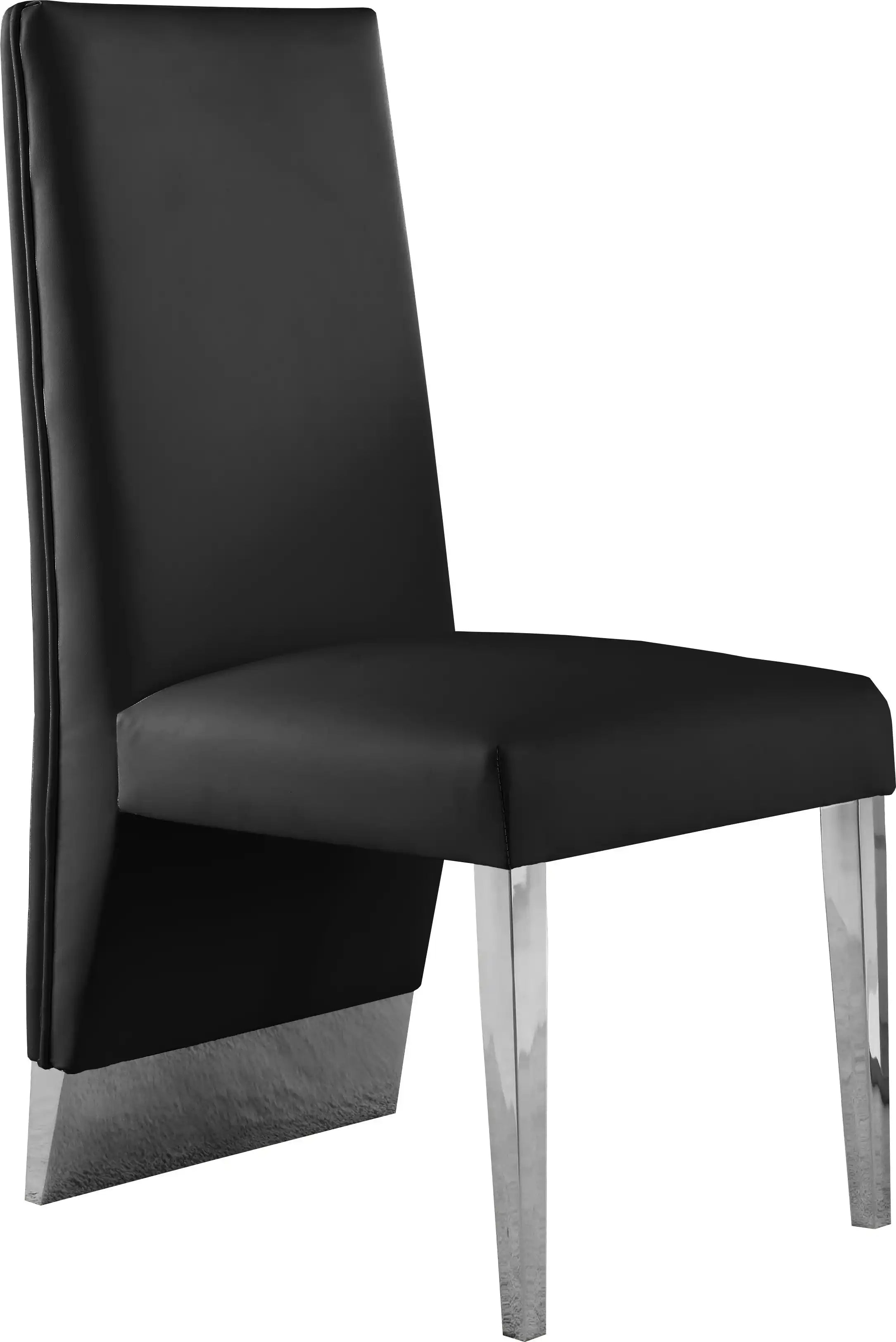 Porsha - Dining Chair (Set of 2) - Chrome Base - Best Buy Furniture