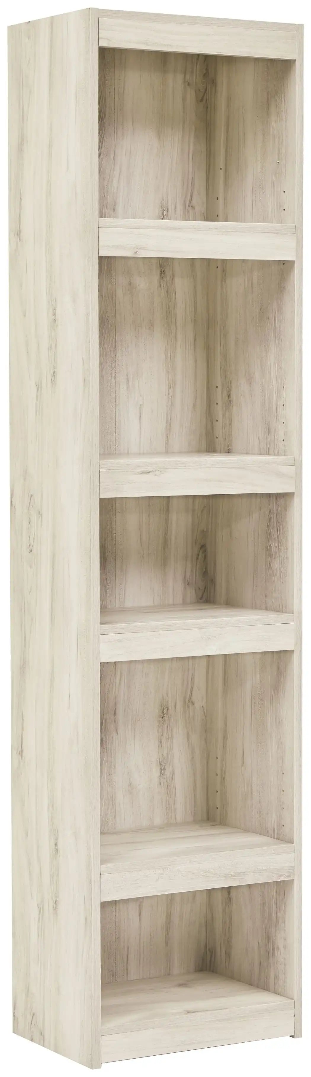 Bellaby - Pier - 4 Shelves - Whitewash - Best Buy Furniture