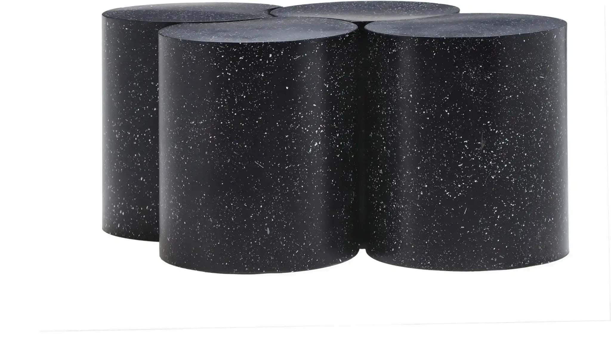 Dimple - 4 Piece Modular Coffee Table - Terazzo Finish