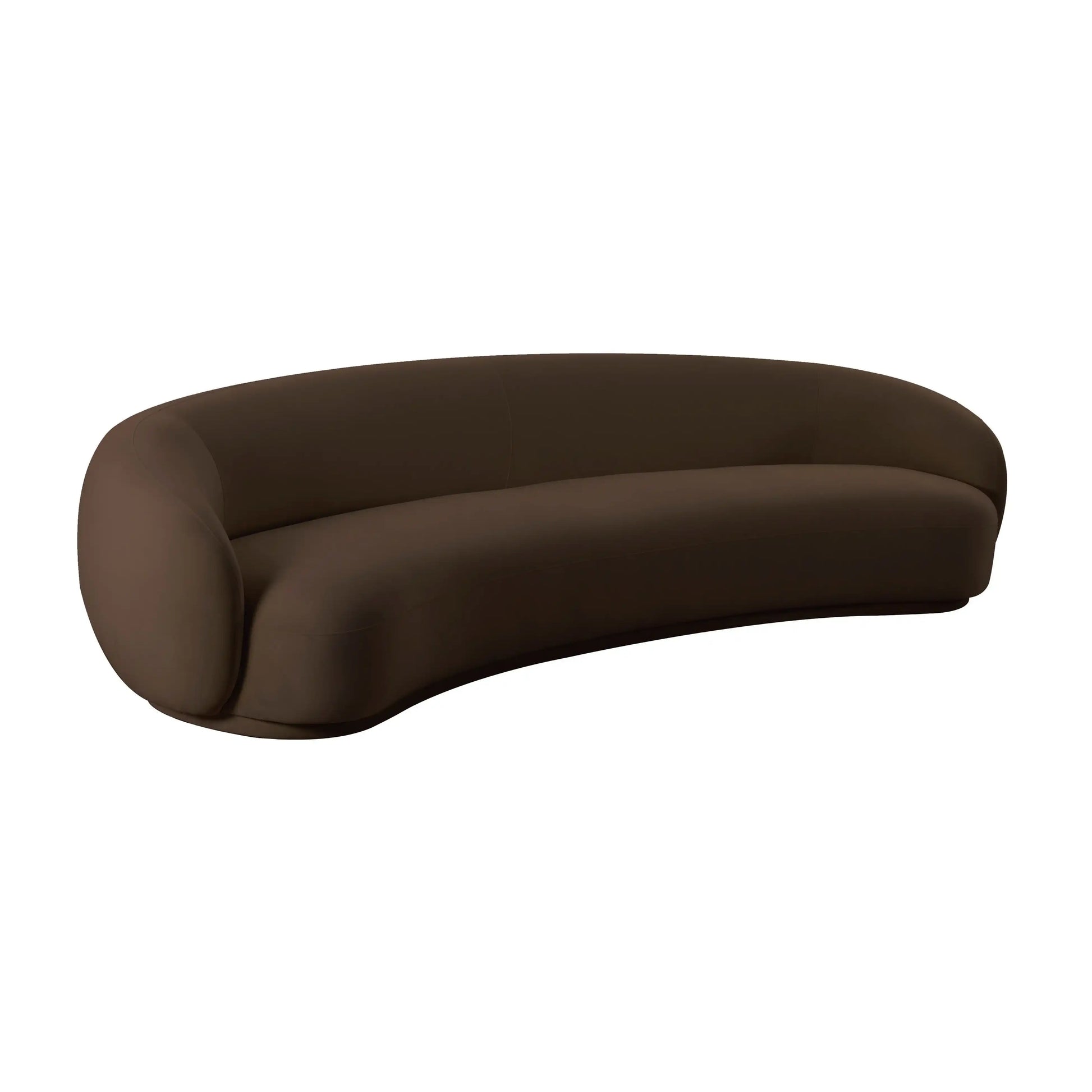 Kendall - Velvet 120" Sofa - Best Buy Furniture