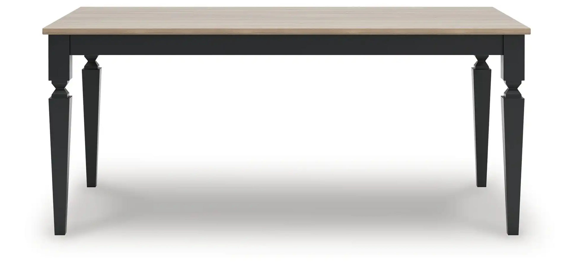 Brenkerton - Rectangular Dining Room Table - Grayish Brown / Black - Best Buy Furniture