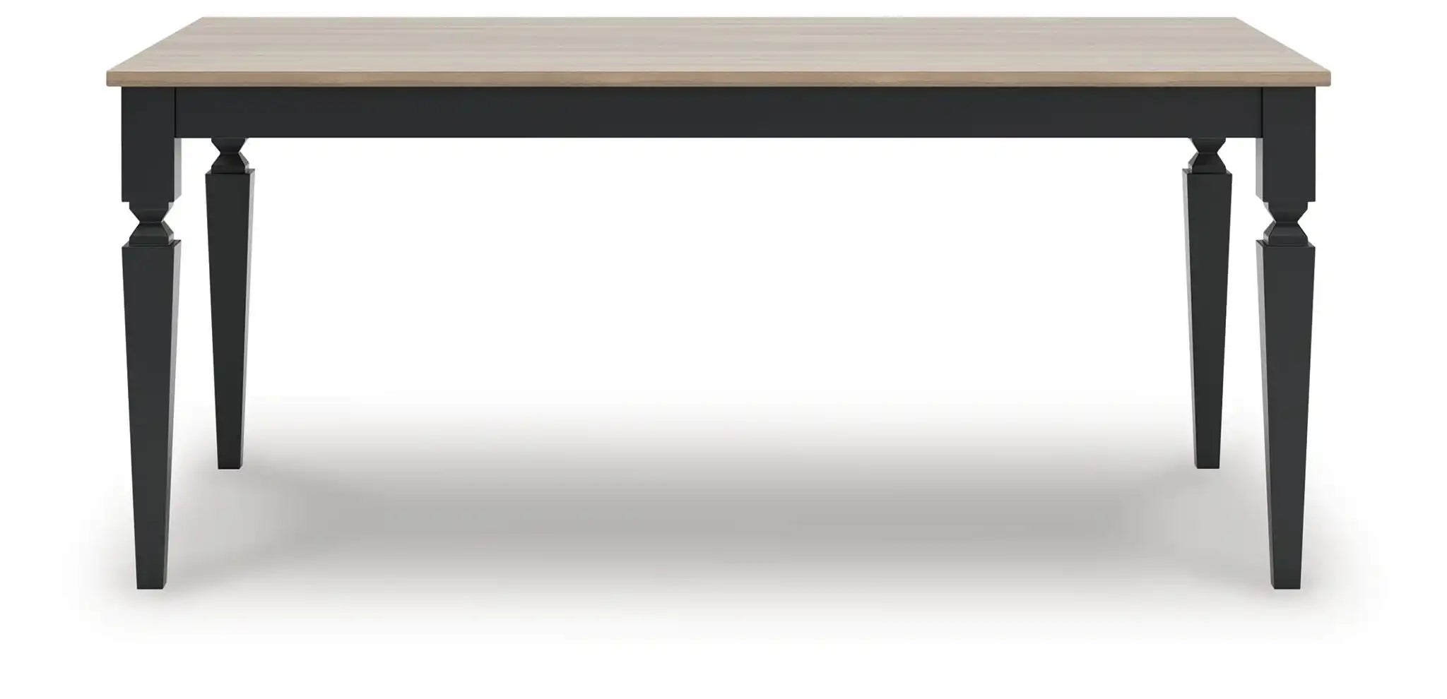 Brenkerton - Rectangular Dining Room Table - Grayish Brown / Black - Best Buy Furniture