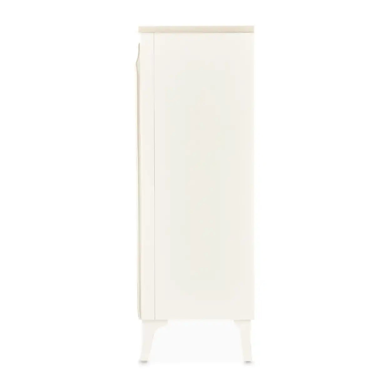 La Marisia - 5-Drawer Chest - Creamy Pearl - Best Buy Furniture
