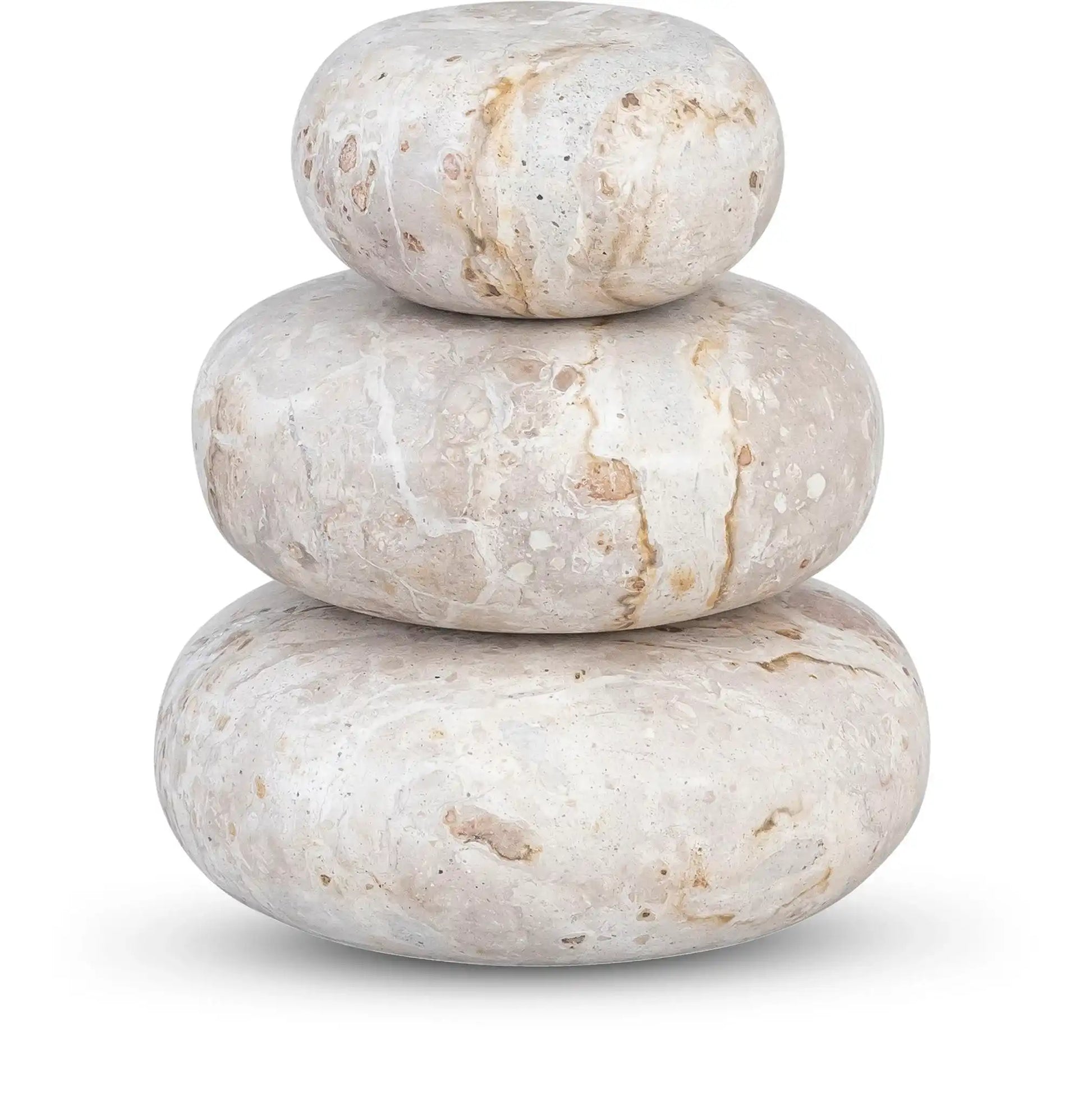 Pumpkin - 3 Piece Marble Decorative Object - Best Buy Furniture