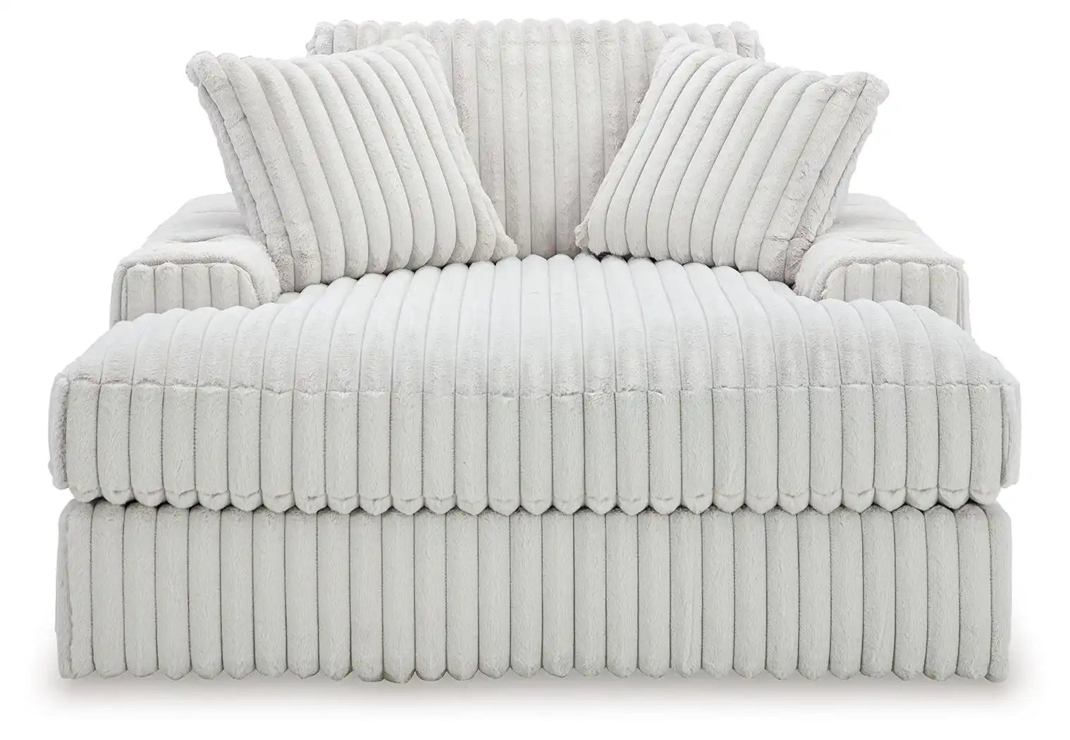 Stupendous - Oversized Chaise - Alloy - Best Buy Furniture