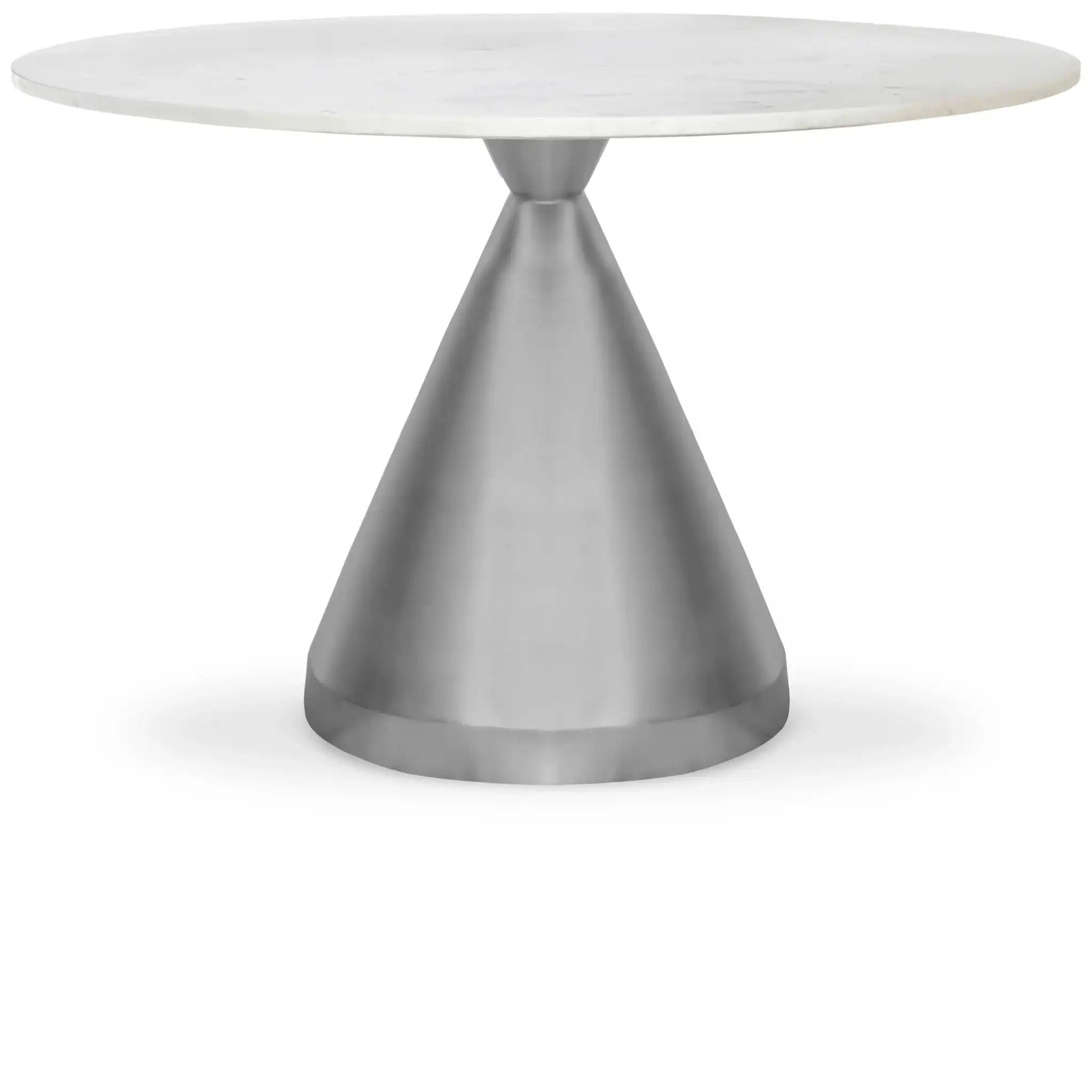 Emery - Marble/Stone Dining Table - White