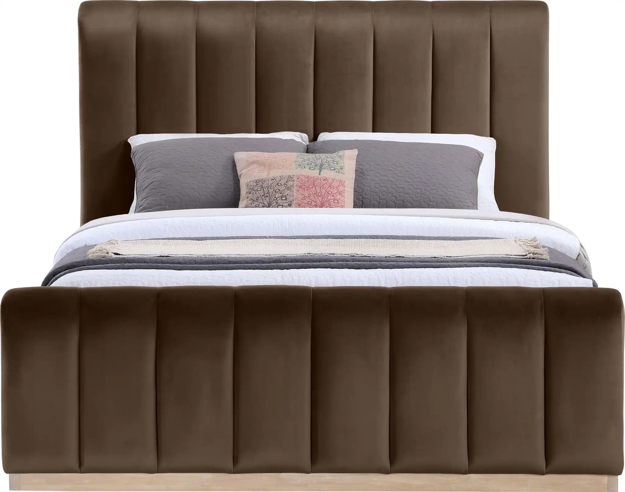 Amara - Velvet Bed