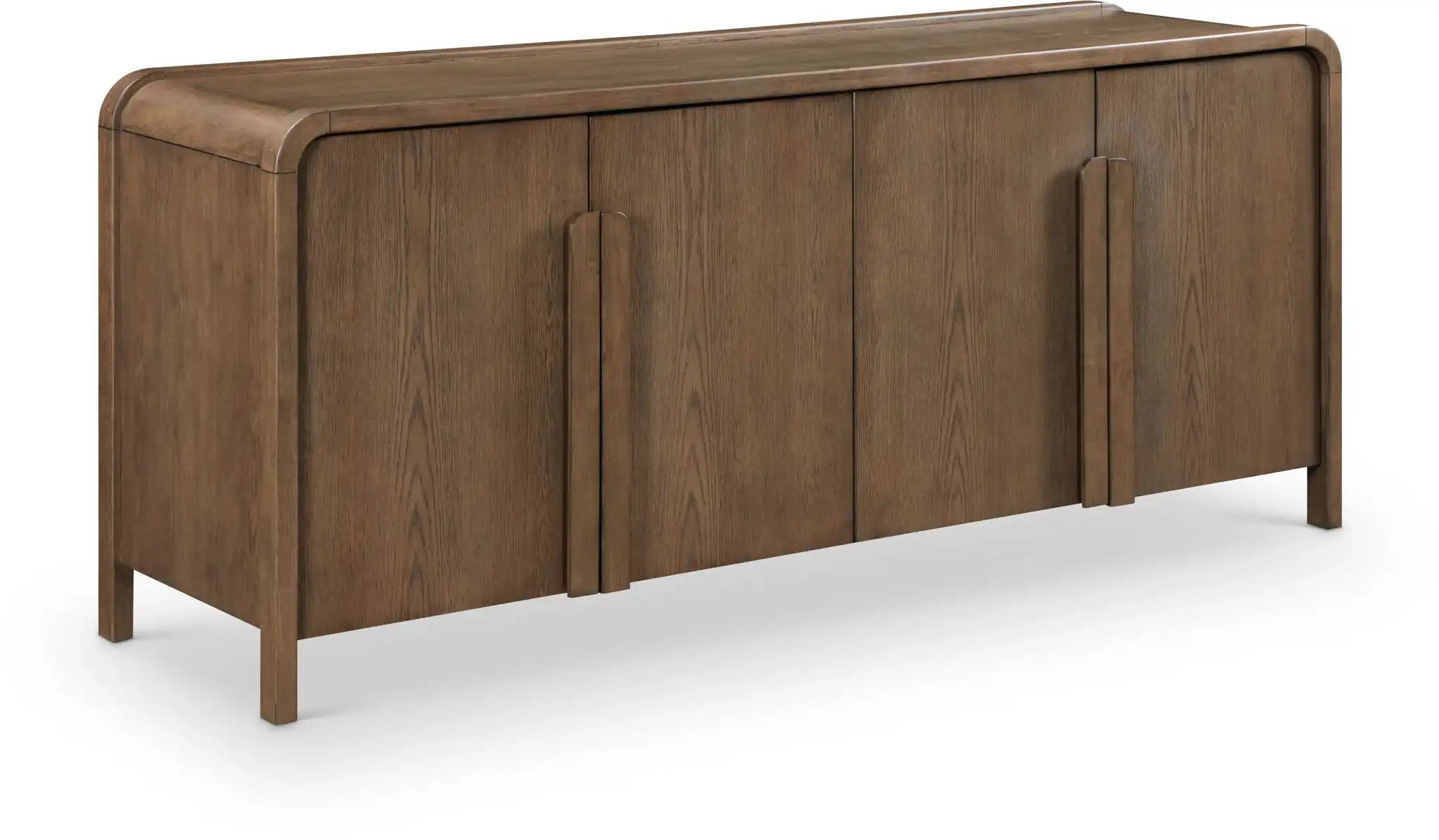 Harmony - Oak Veneer And Solid Wood Sideboard/Buffet - Best Buy Furniture