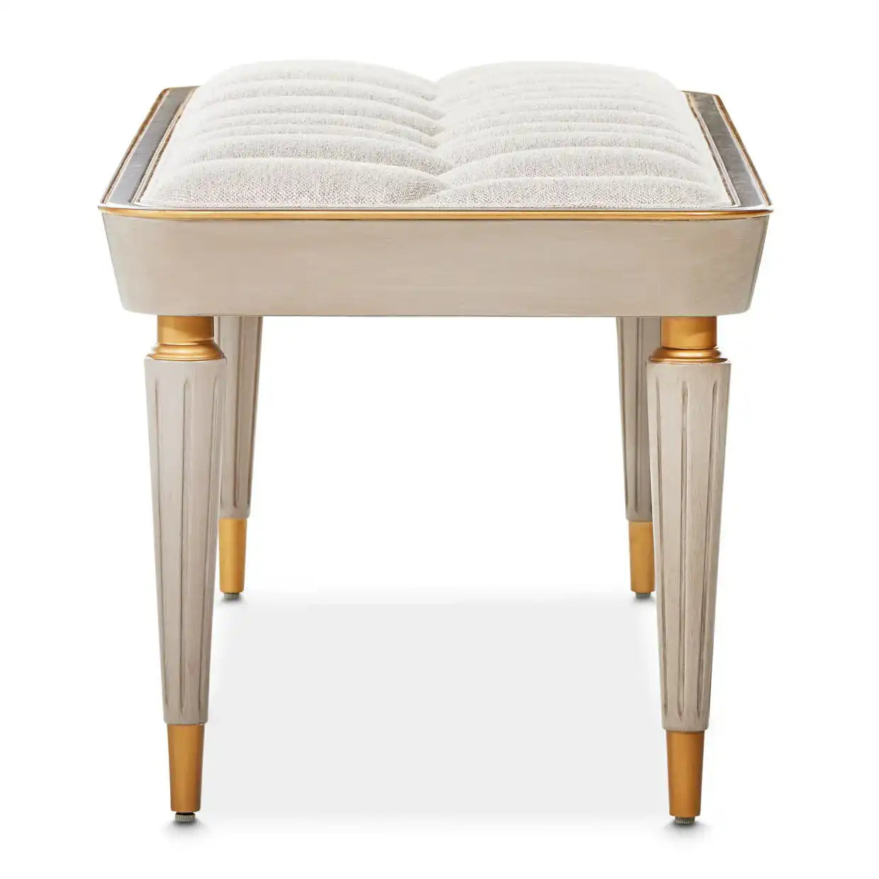 St. Charles - Bench - Dove Gray - Best Buy Furniture