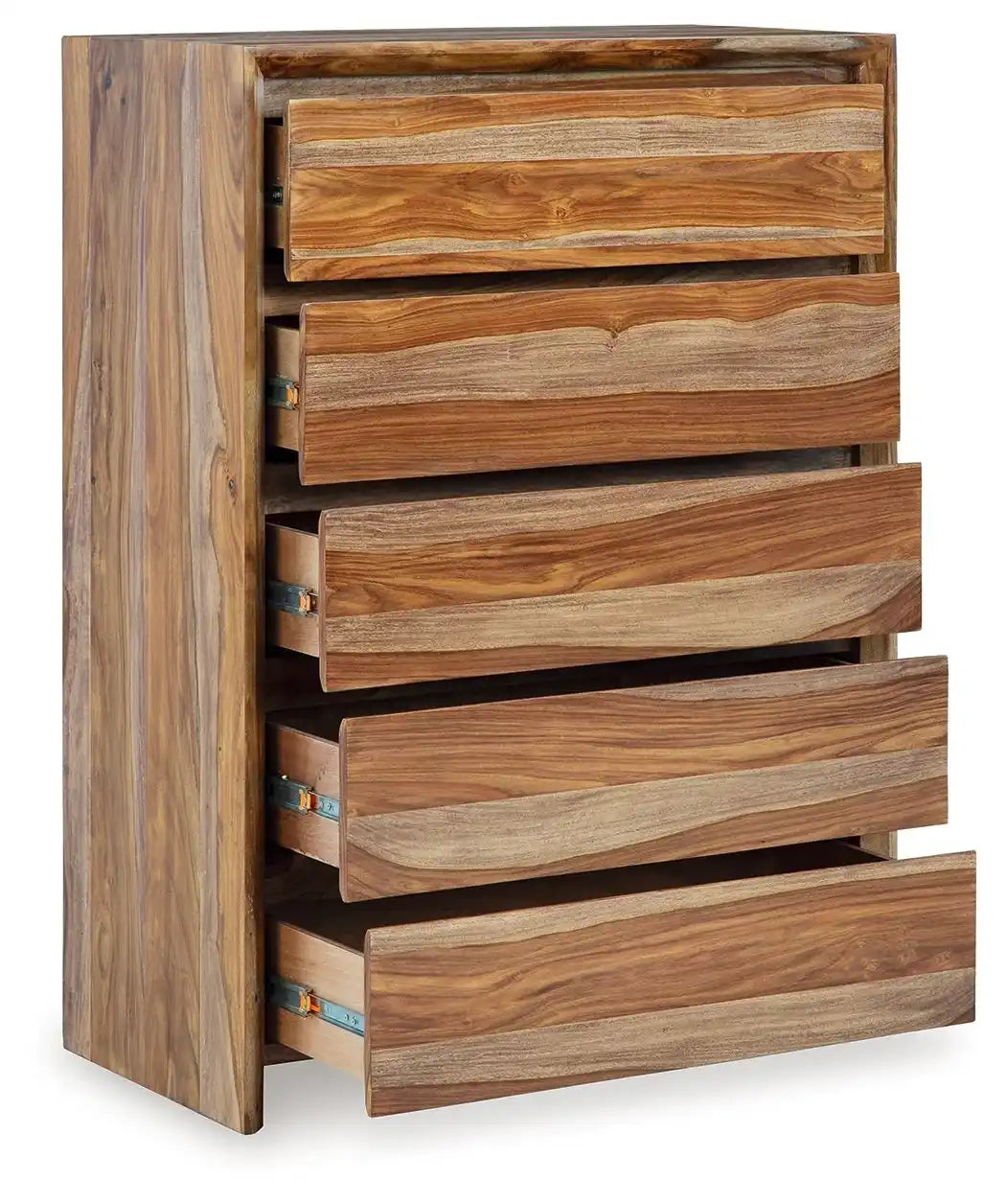 Dressonni - Five Drawer Chest - Brown - Best Buy Furniture
