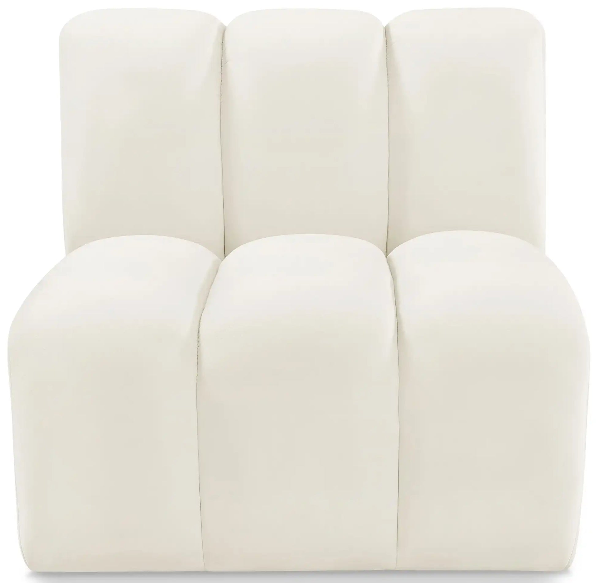 Arc - Velvet Straight Chair - Best Buy Furniture