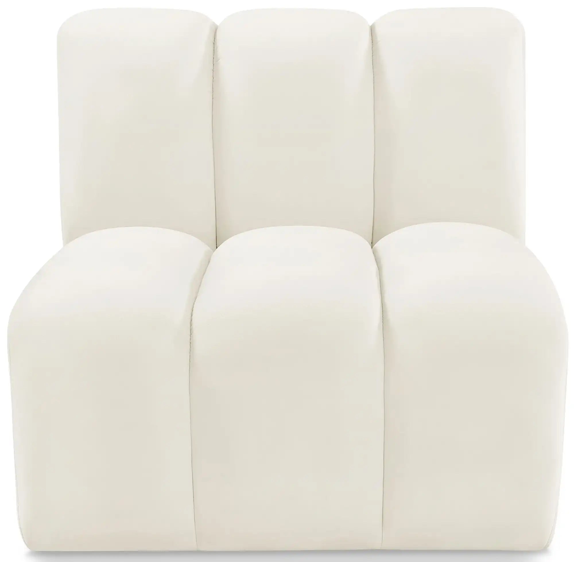 Arc - Velvet Straight Chair - Best Buy Furniture