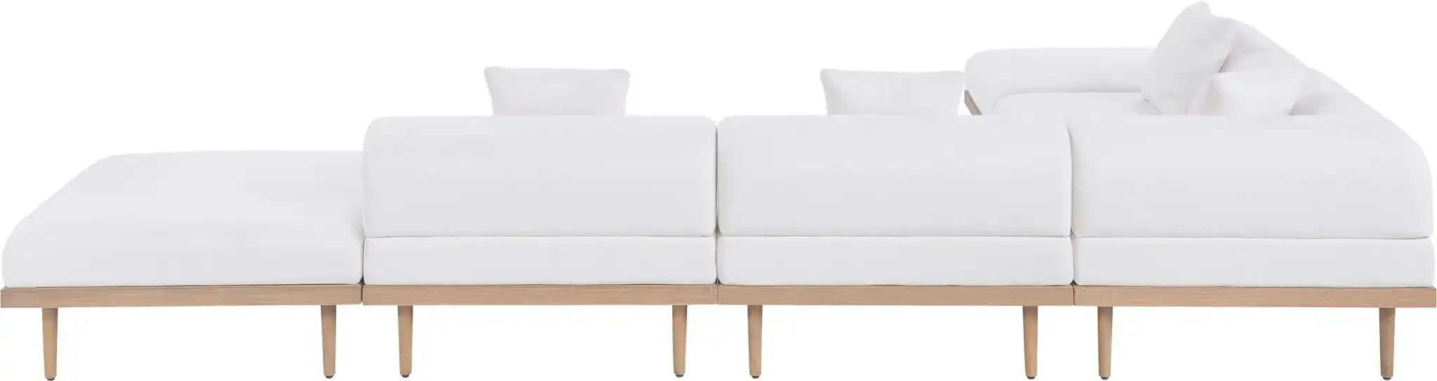 Laguna - 6 Piece 142" Outdoor Patio Modular Sectional