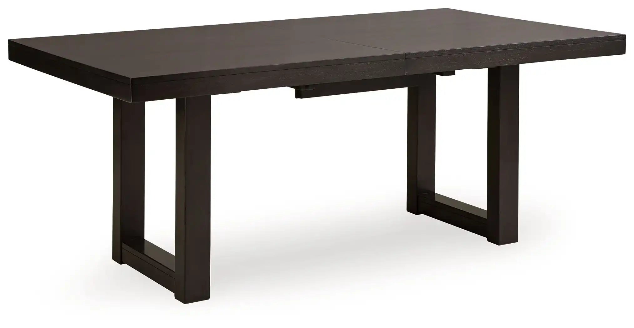 Neymorton - Rectangular Dining Room Butterfly Extension Table - Dark Grayish Brown - Best Buy Furniture