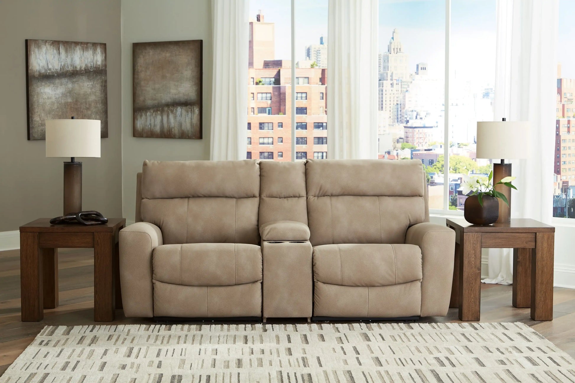 Next-Gen Durapella - Reclining Sectional - Best Buy Furniture