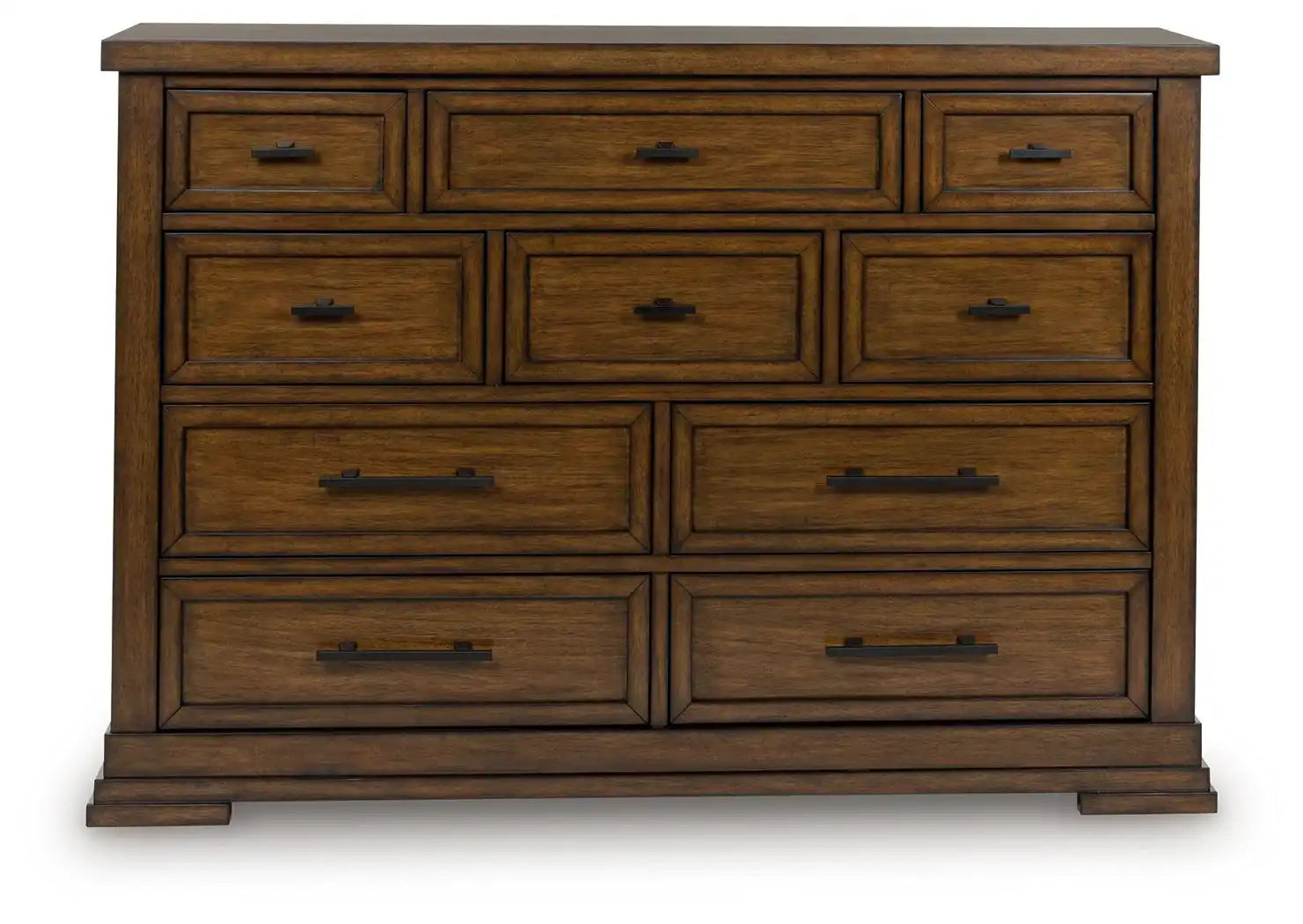 Taffenbrook - Dresser - Medium Brown - Best Buy Furniture