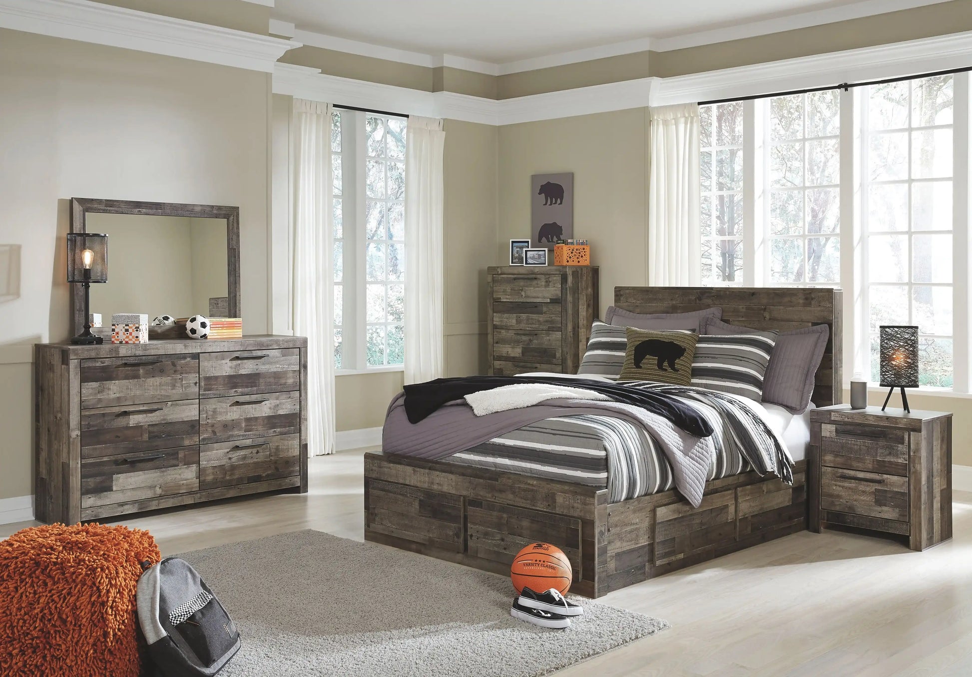 Derekson - Youth Panel Bedroom Set - Best Buy Furniture