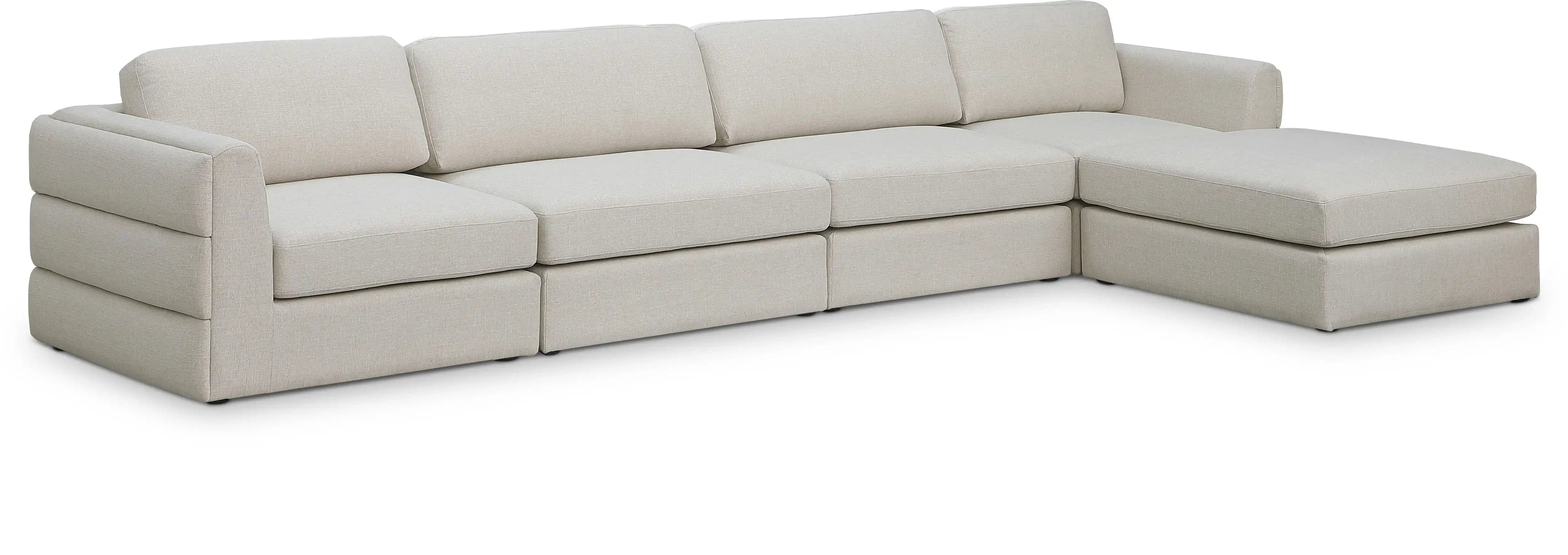 Beckham - 5 Piece Modular L-Shaped Sectional - Best Buy Furniture