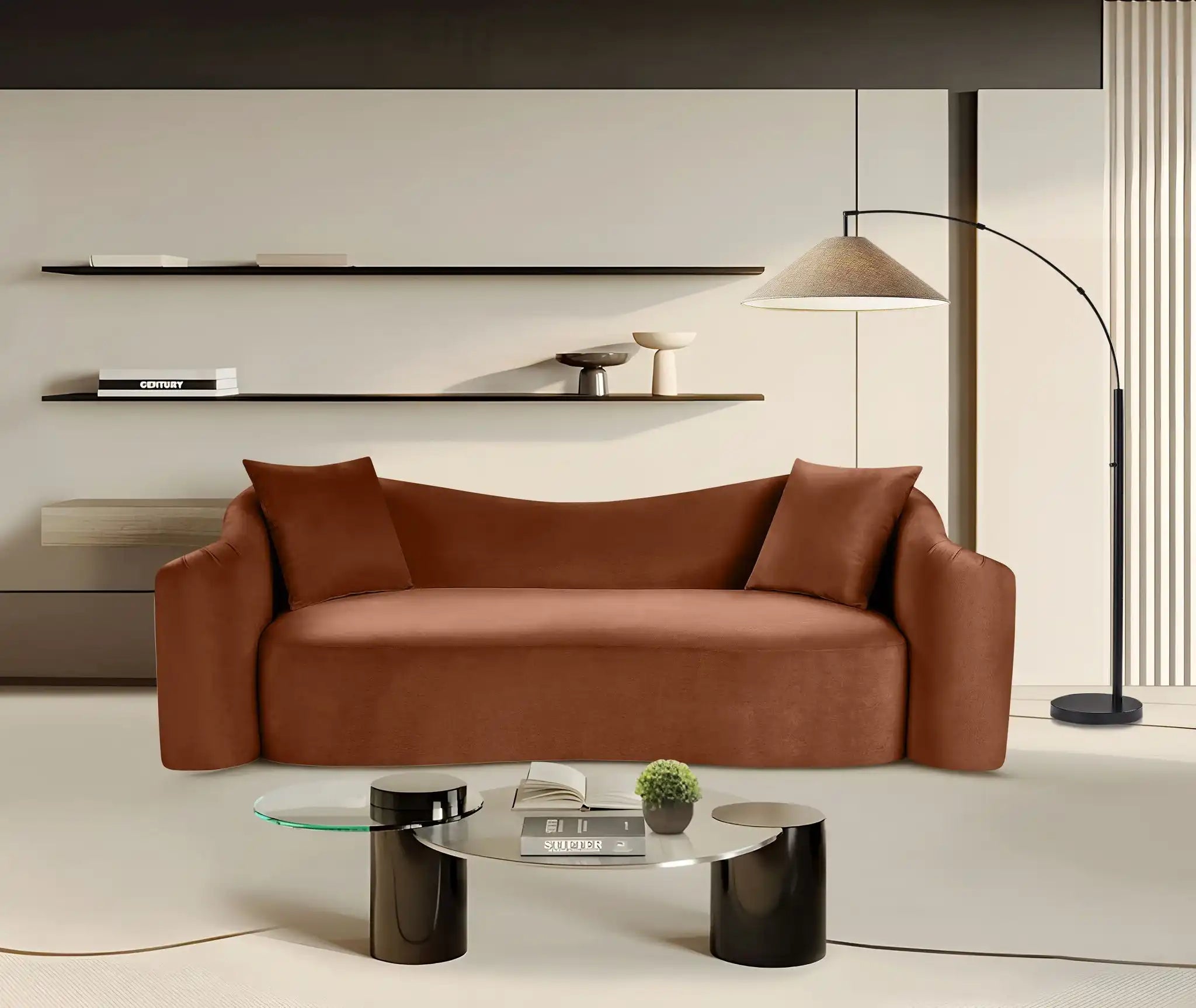 Destin - Velvet Sofa