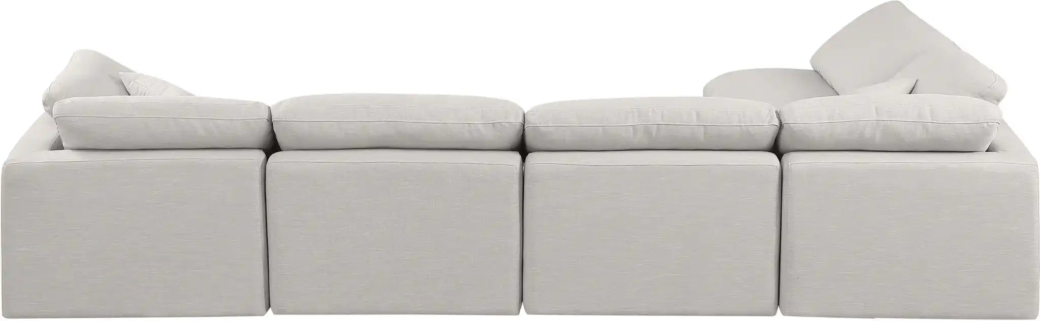 Indulge - Linen 5 Piece Modular Sectional