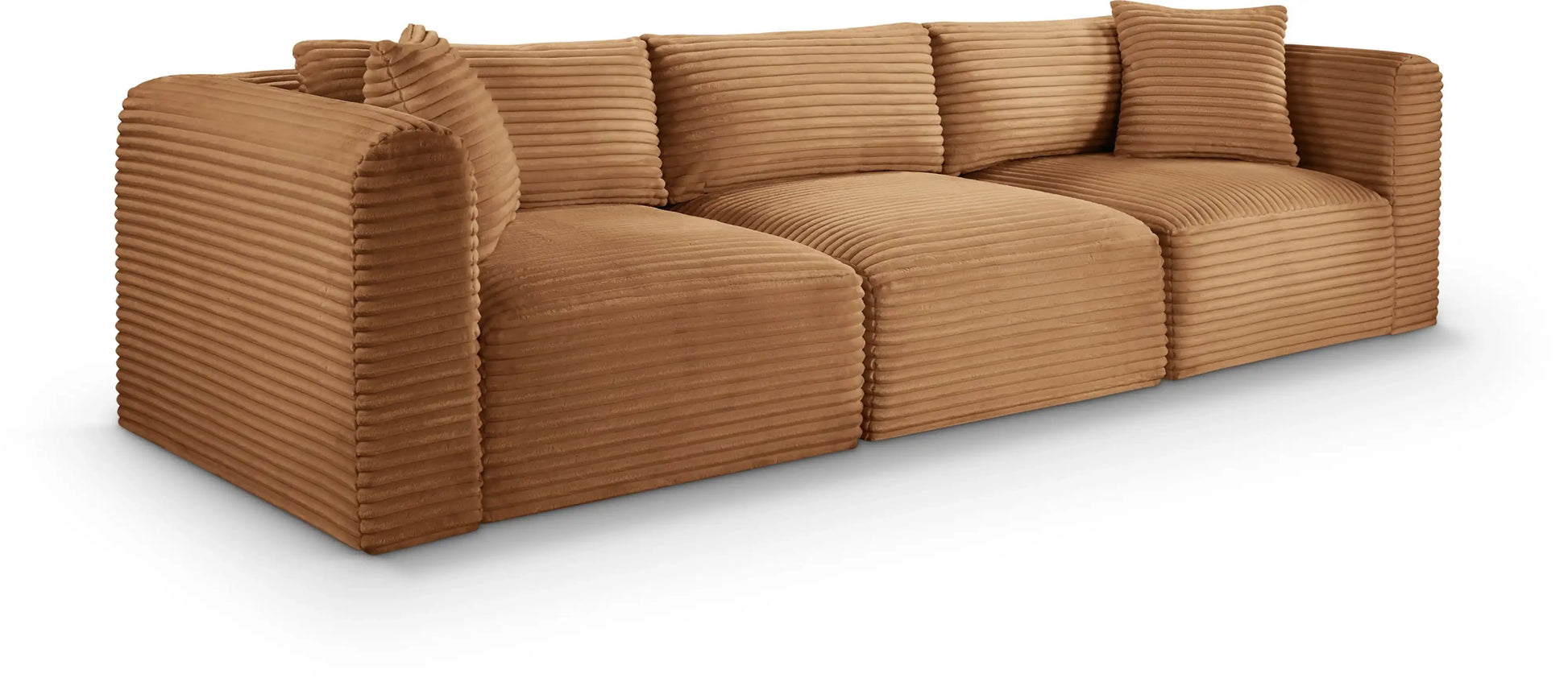 Shaggy - Fabric 3 Seat Modular Sofa - Best Buy Furniture