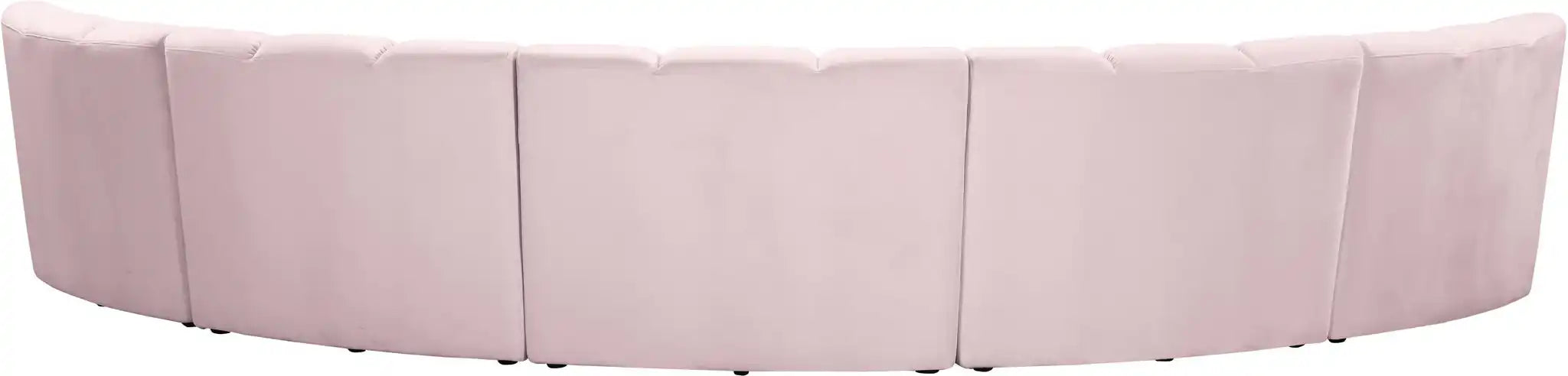 Infinity - 5 Piece Velvet Modular Sectional