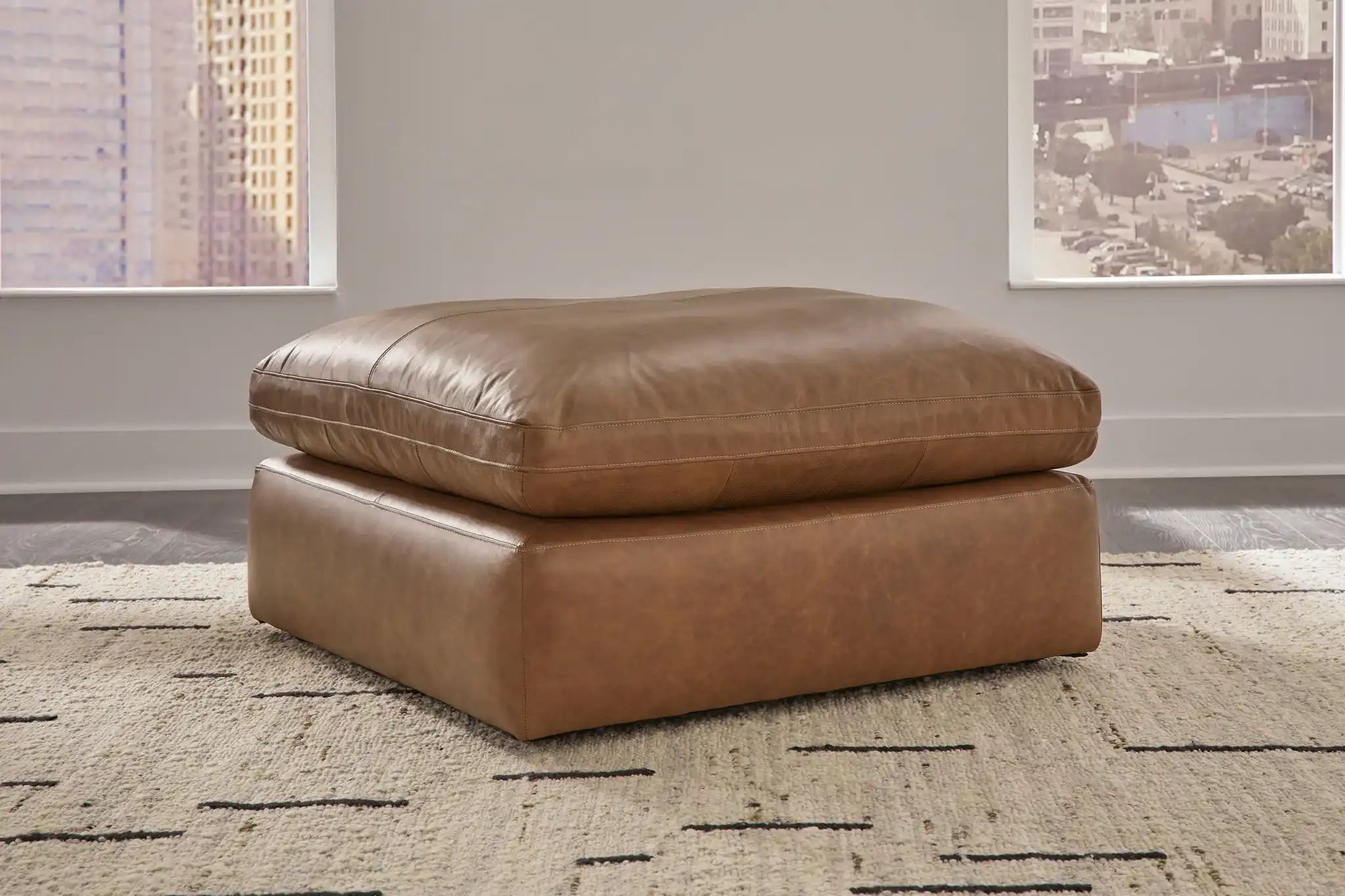 Emilia - Oversized Accent Ottoman - Best Buy Furniture