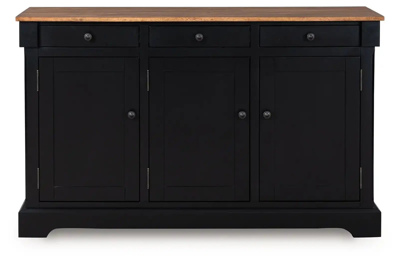 Wildenauer - Dining Room Buffet - Brown / Black - Best Buy Furniture